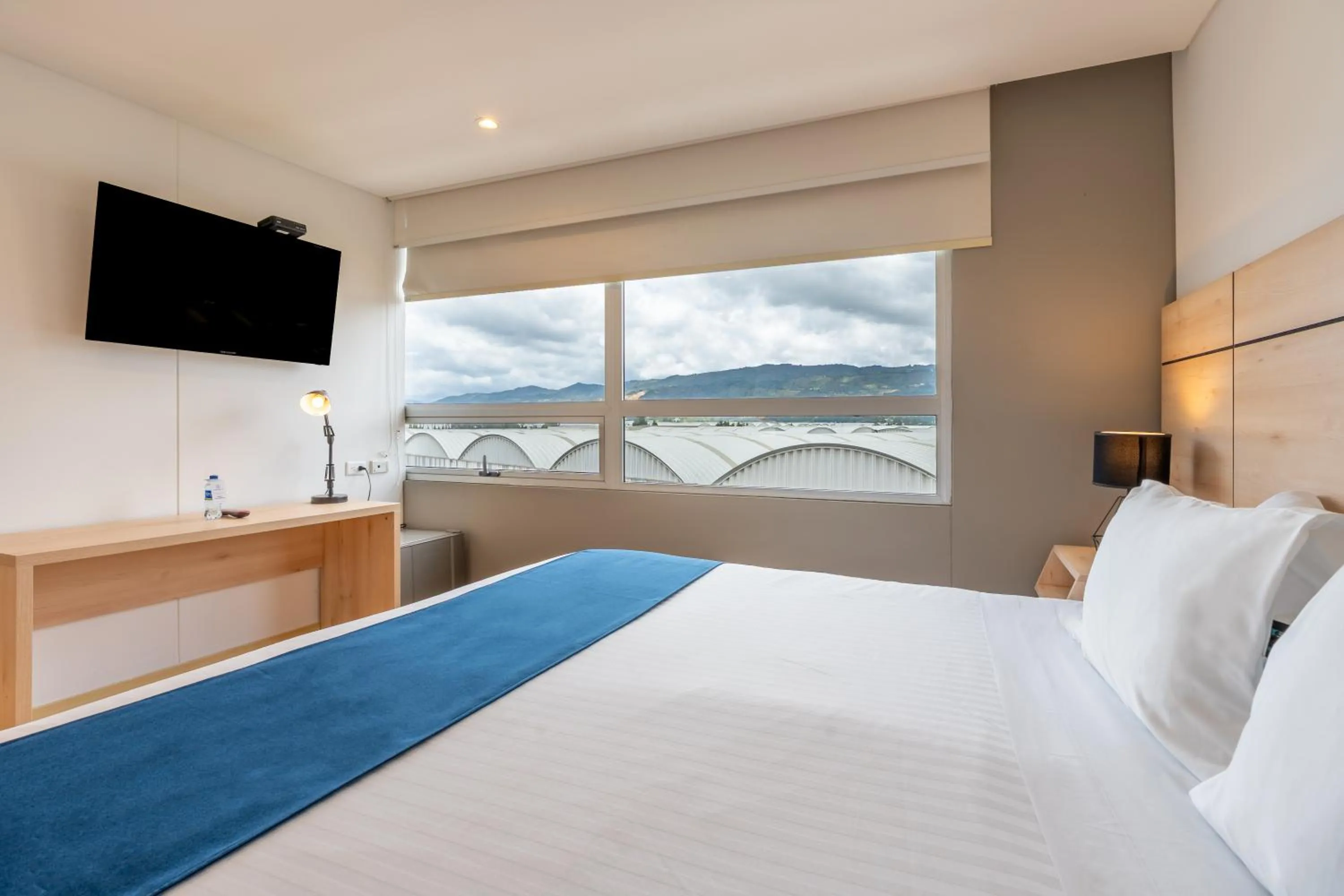 Bed in Pop Art Hotel Tocancipá y Centro de Convenciones