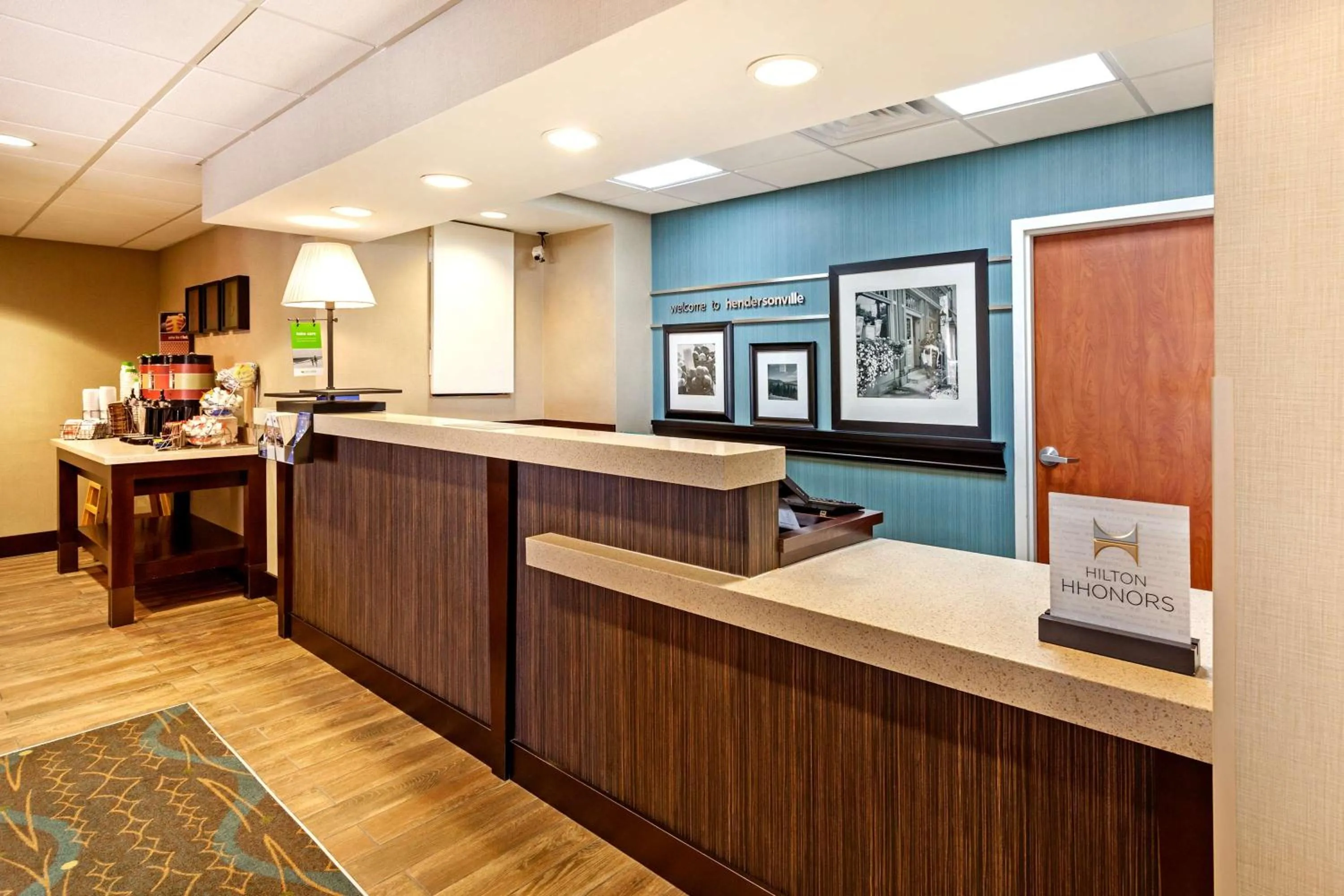 Lobby or reception in Hampton Inn Hendersonville