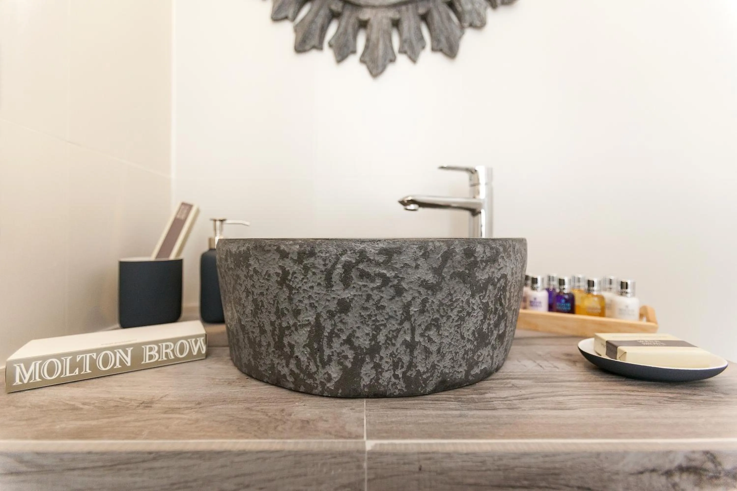 Bathroom in Villa Vinea Santorini