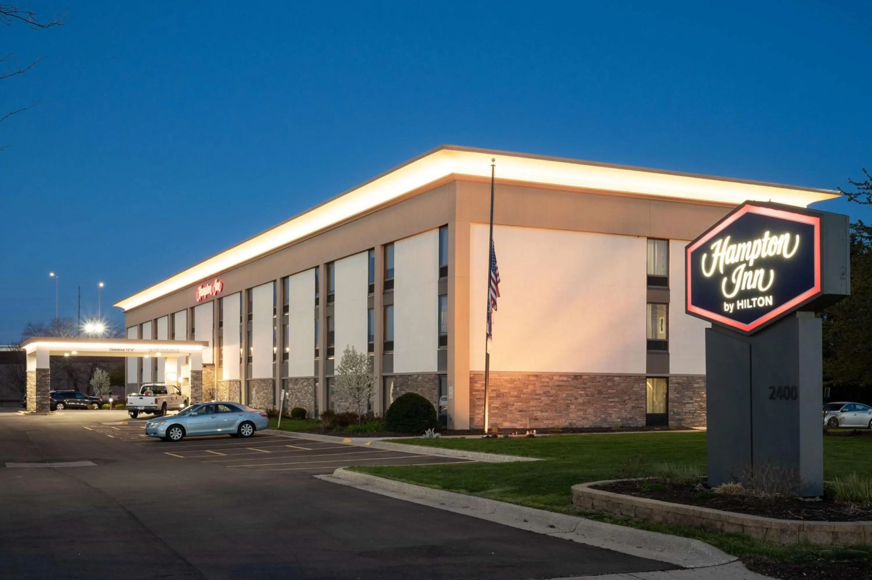 Property building in Hampton Inn Janesville