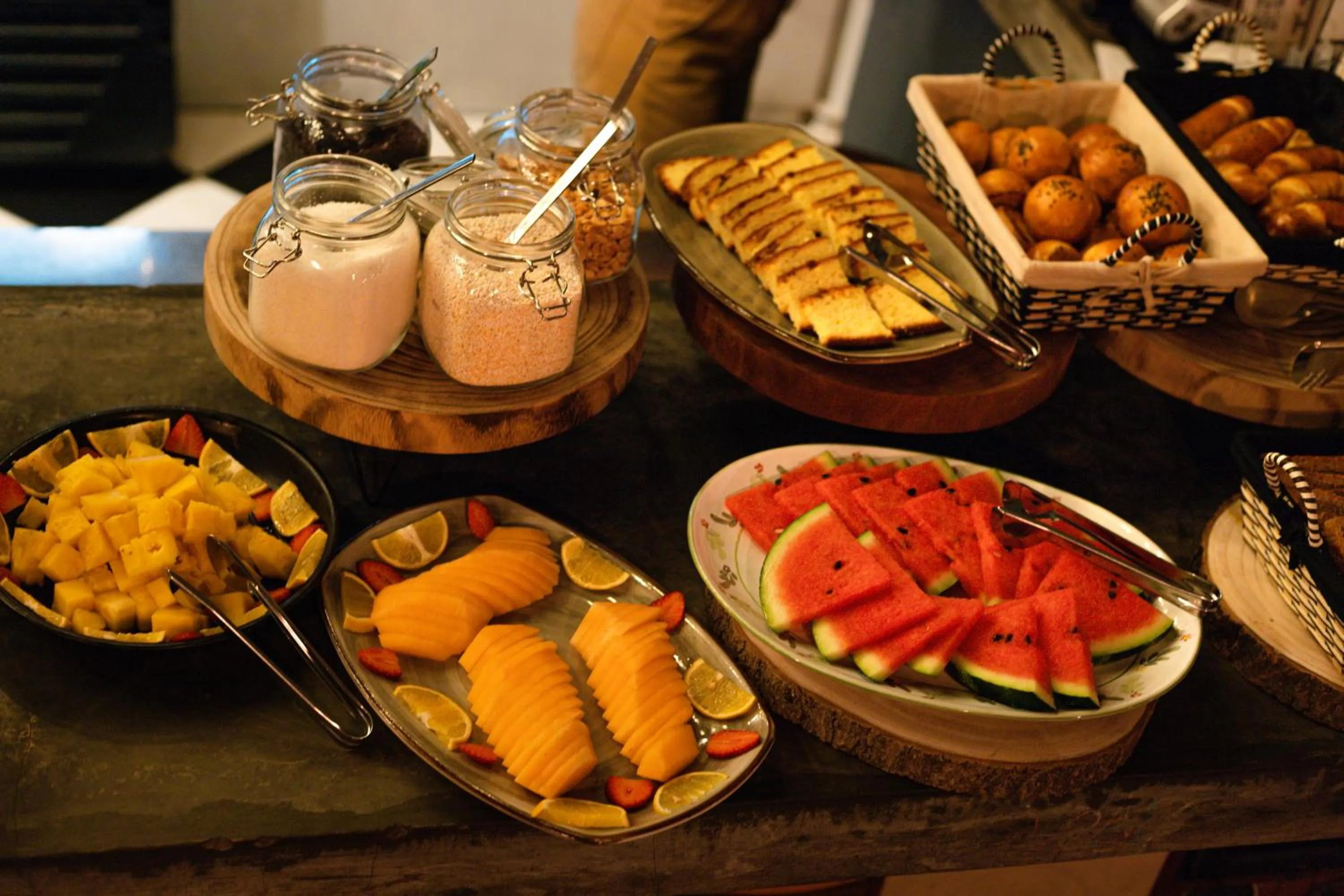 Buffet breakfast in NAIA Miraflores Lima