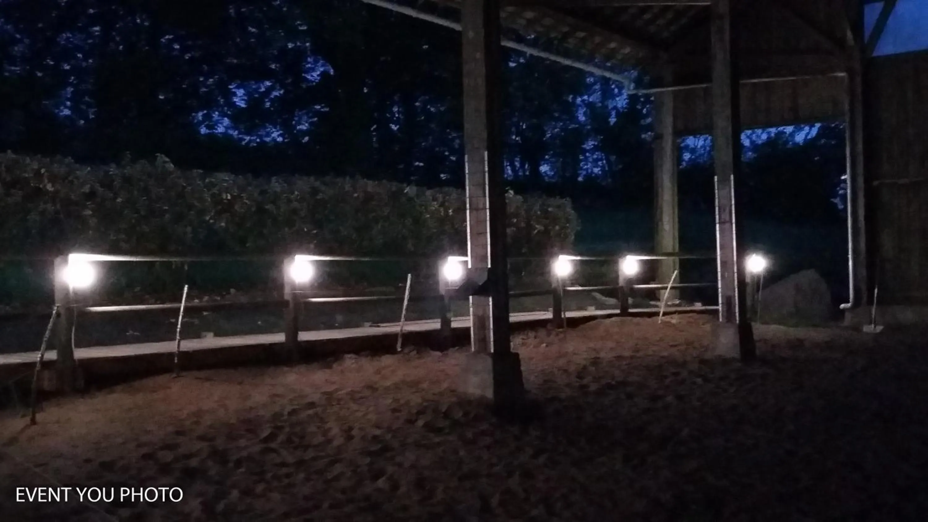 Night in Les Hauts de la Cluse