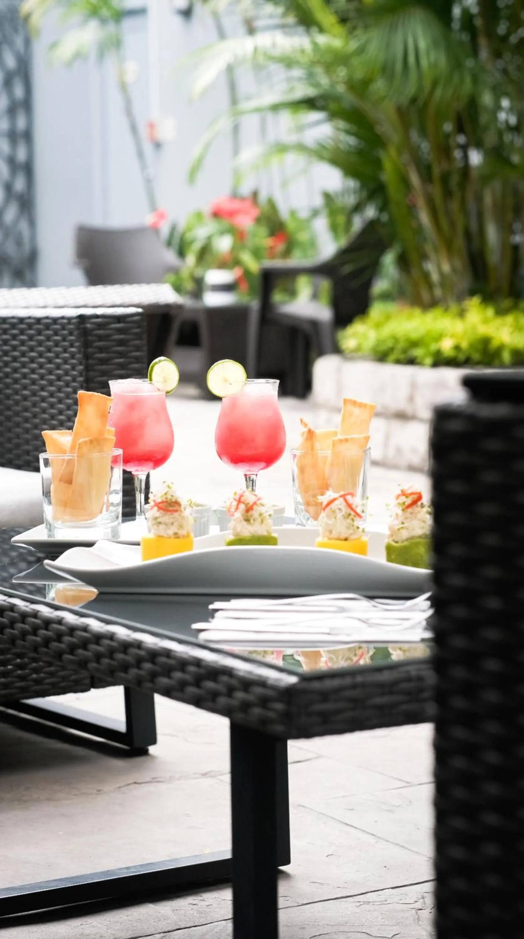 Patio in El Golf Hotel Boutique