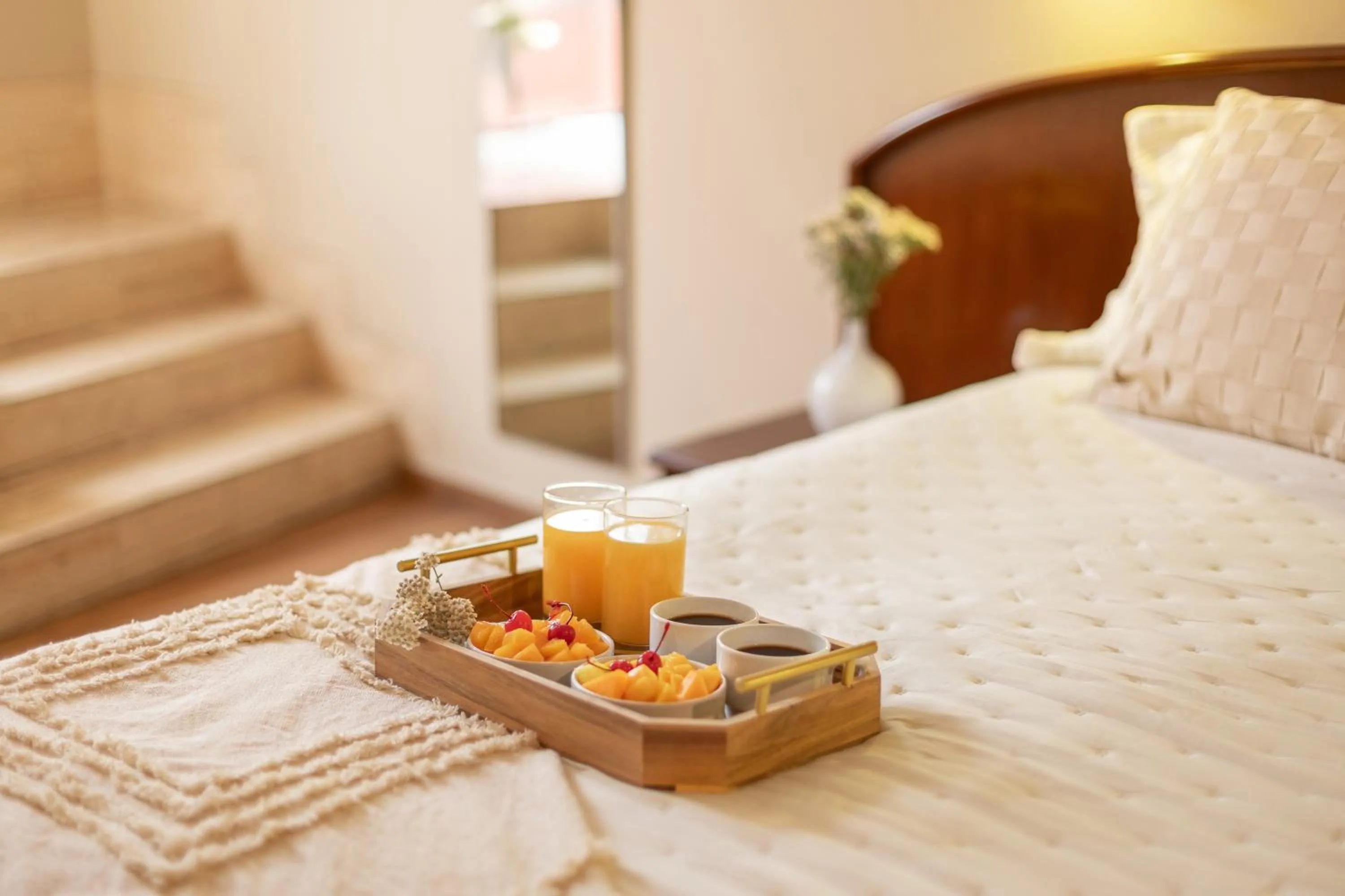 Bed in Hotel Park Suites