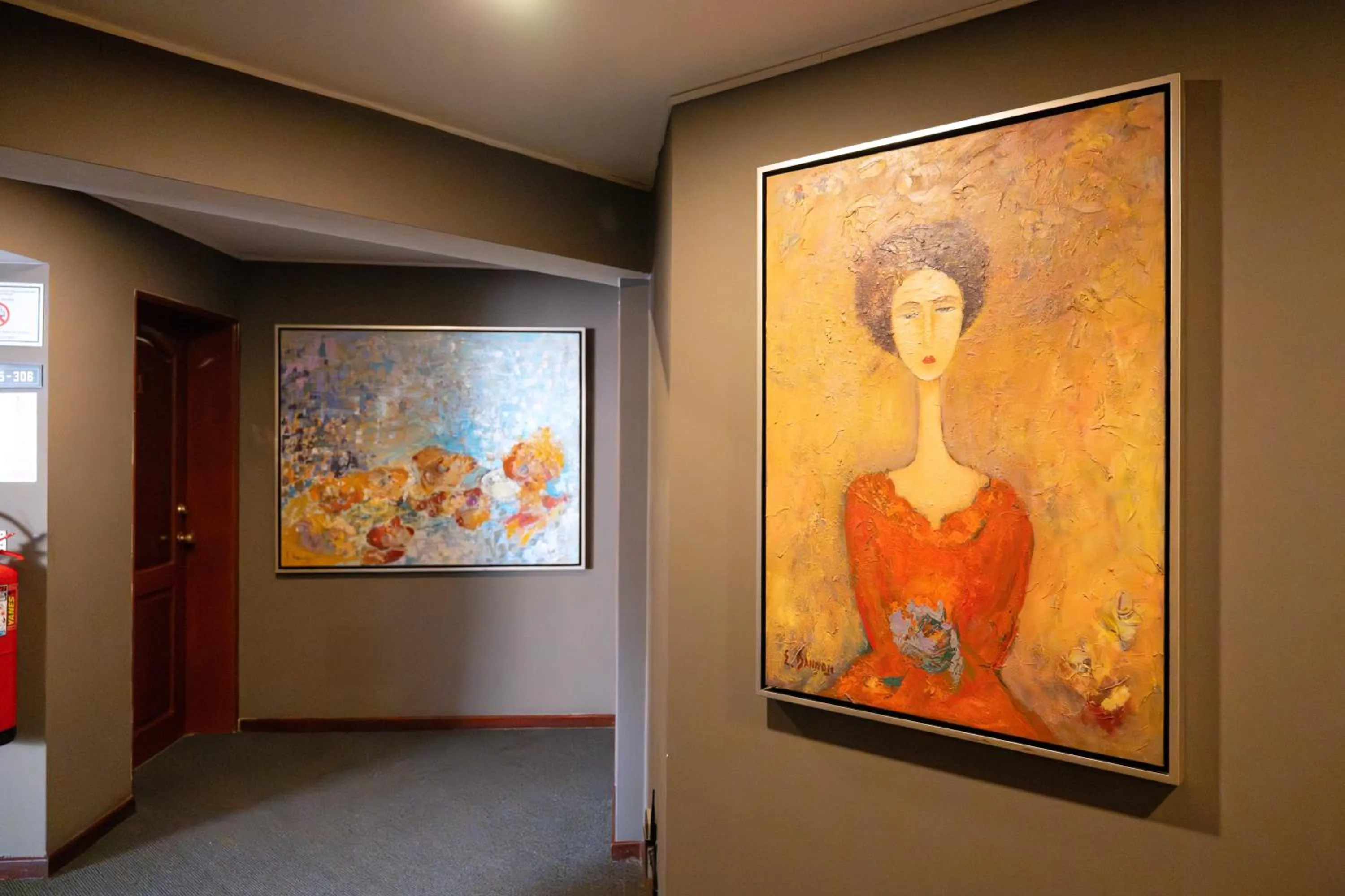 Decorative detail in Hotel Park Suites