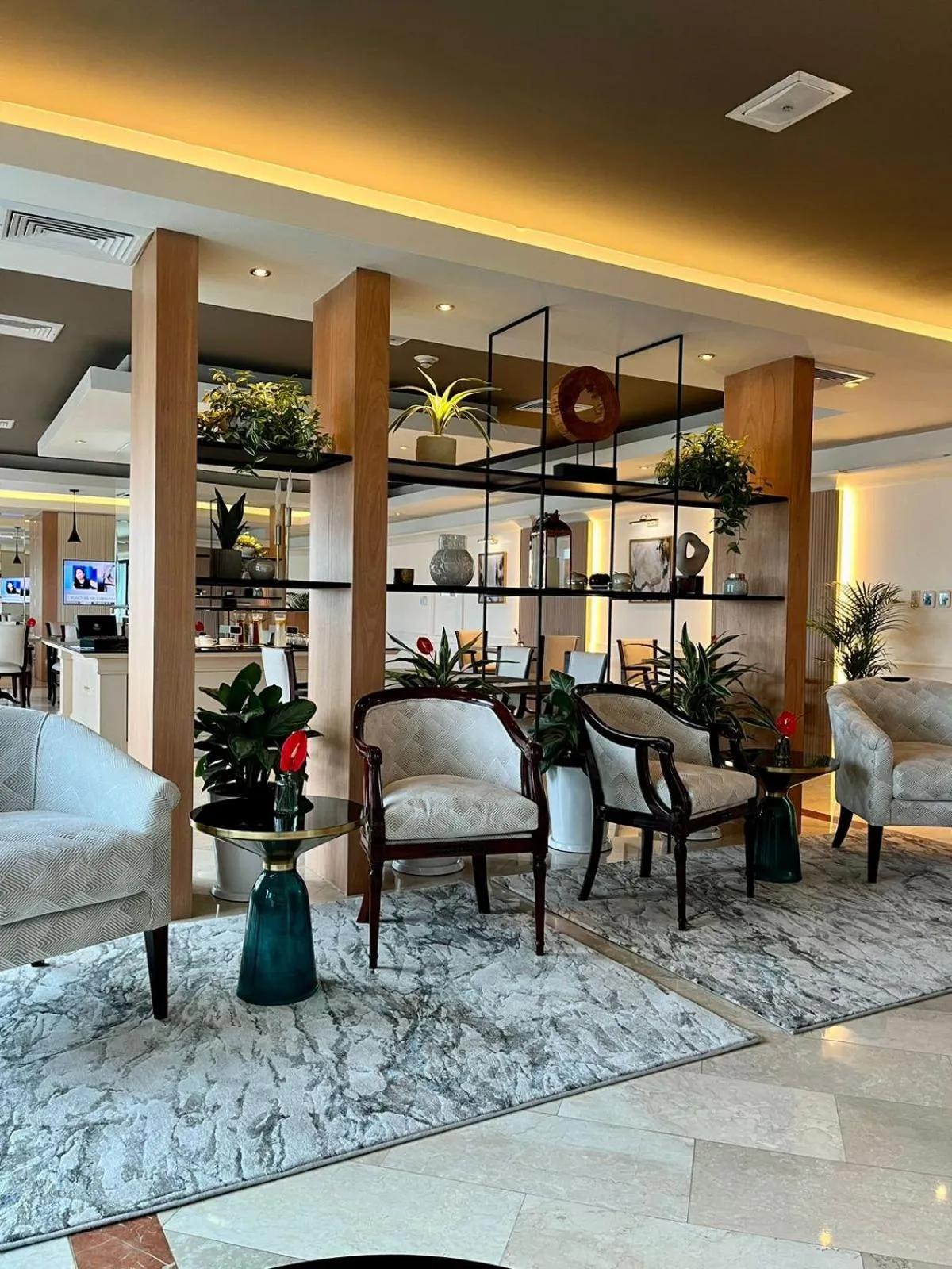 Living room in Hotel Melia Lima