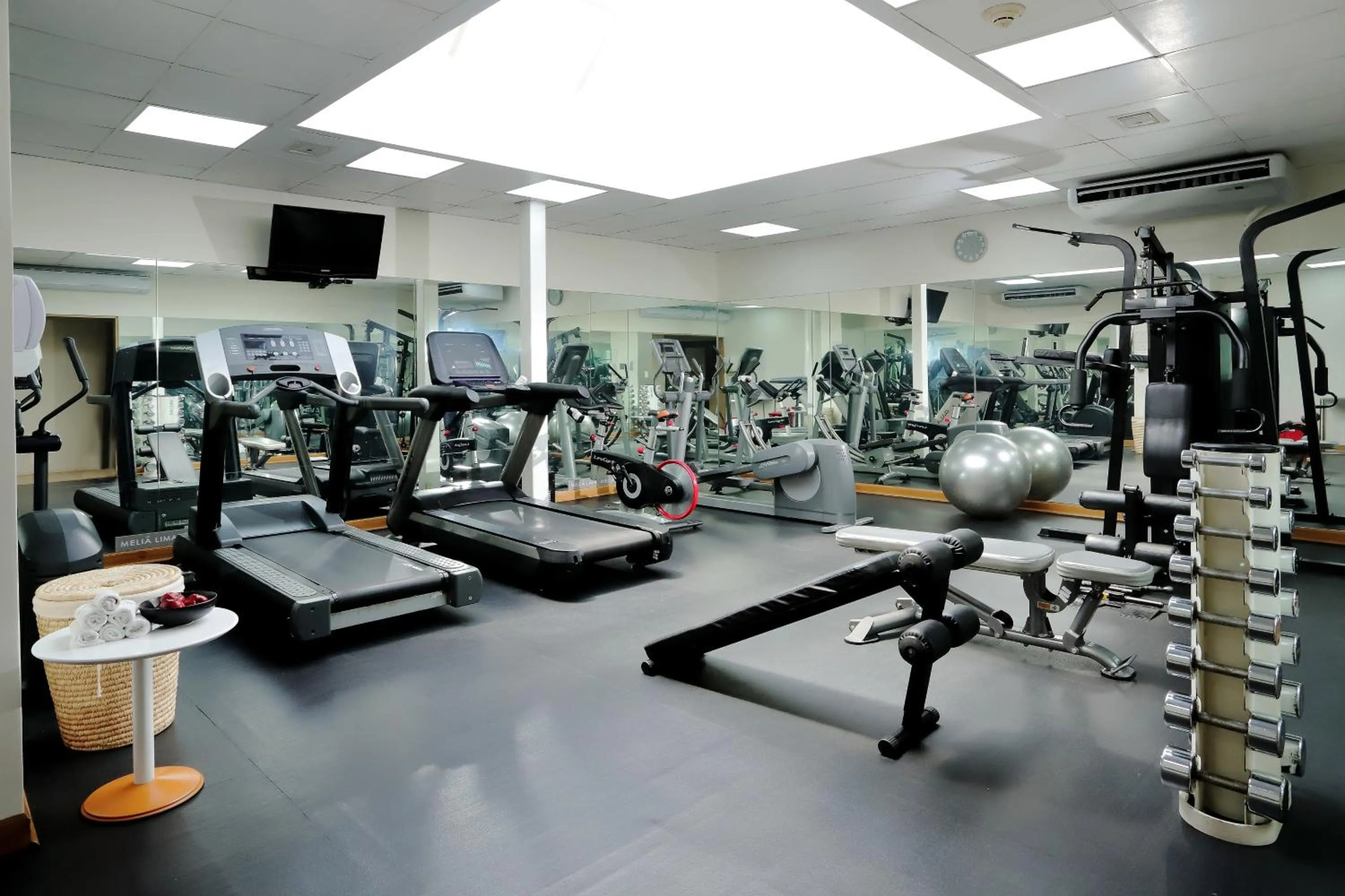 Fitness centre/facilities in Meliá Lima