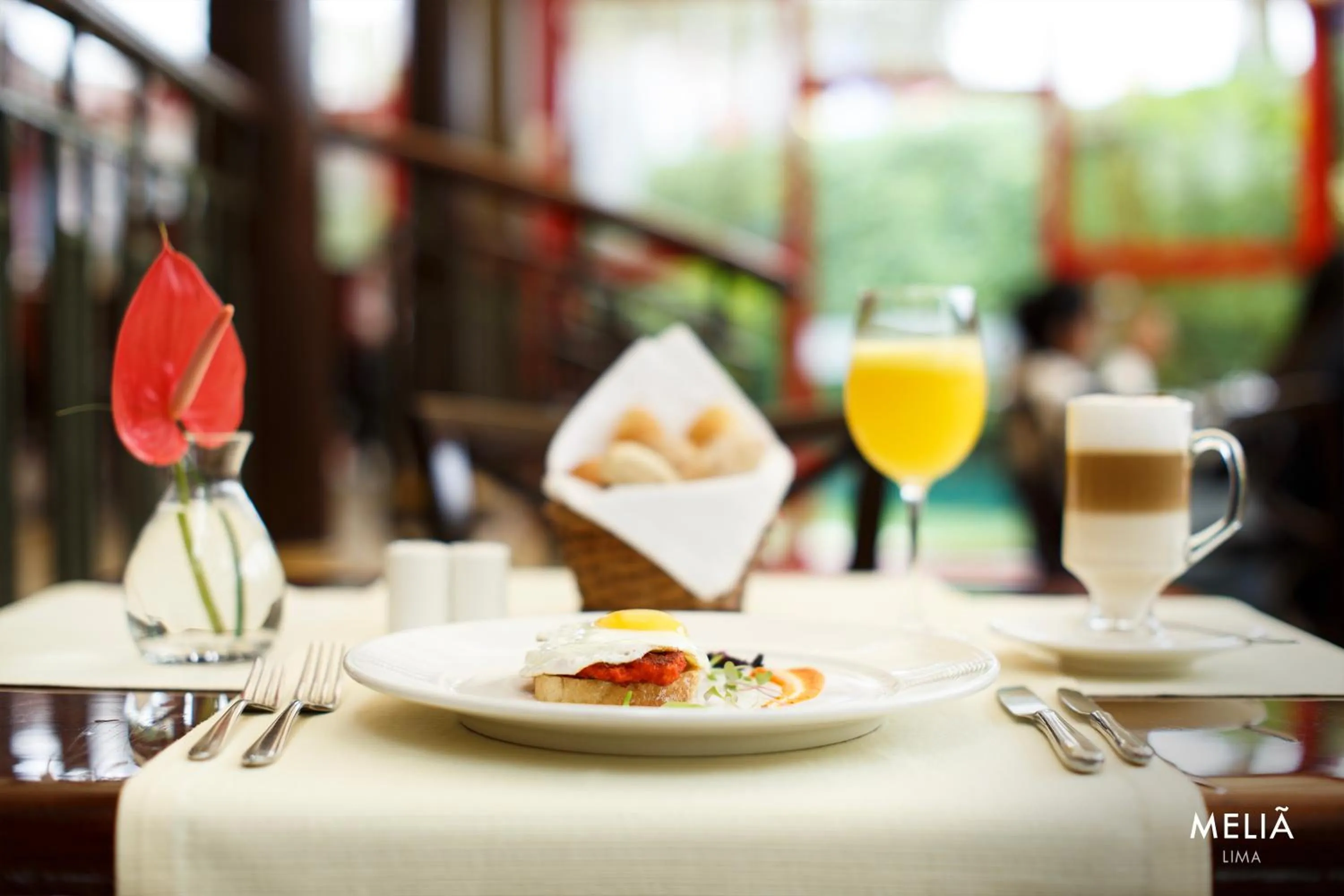 Breakfast in Hotel Melia Lima