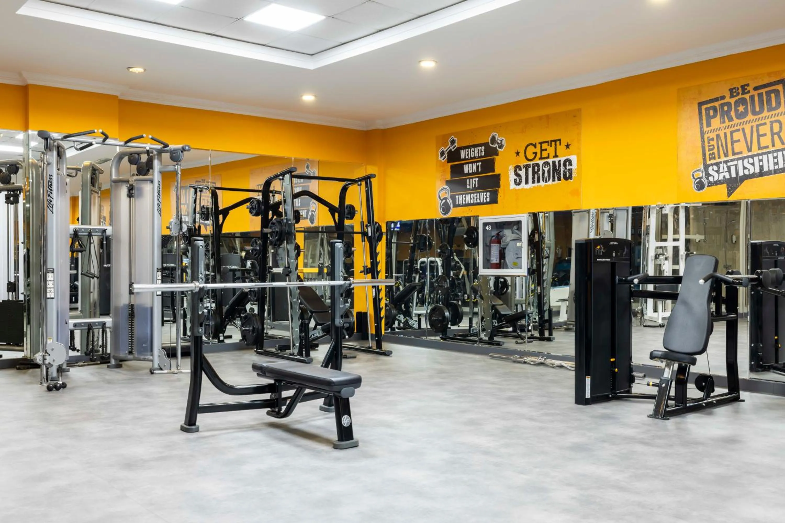 Fitness centre/facilities in Sirene Belek Hotel