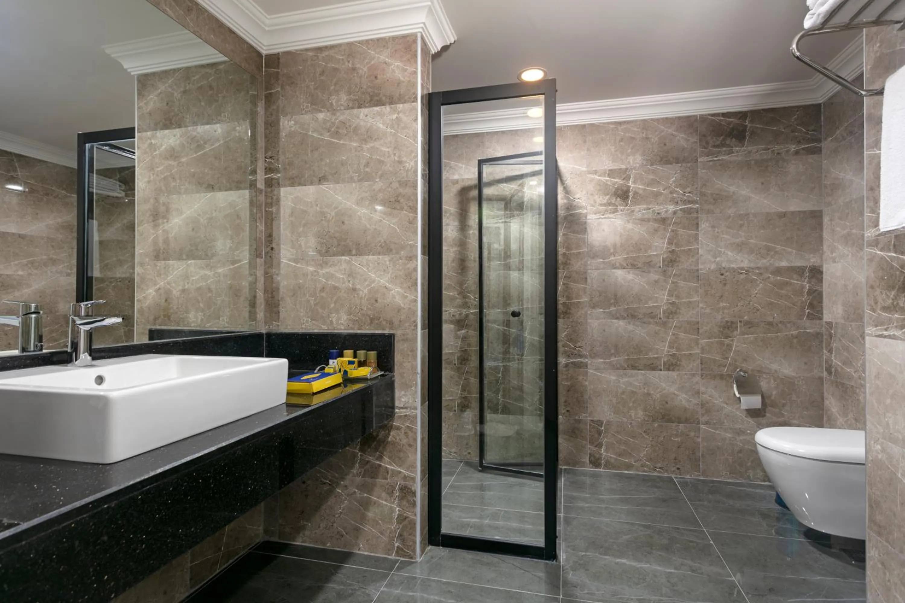 Shower in Sirene Belek Hotel