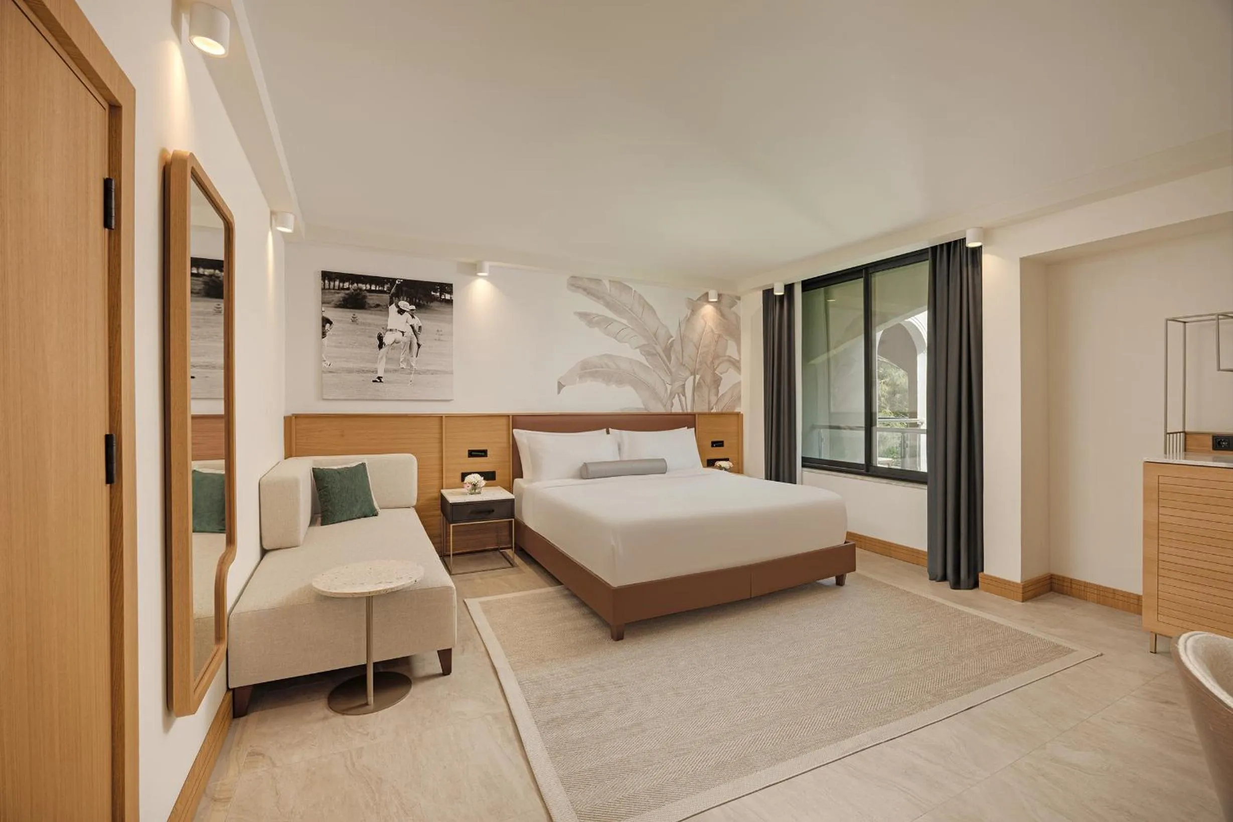 Bed in Sirene Belek Hotel