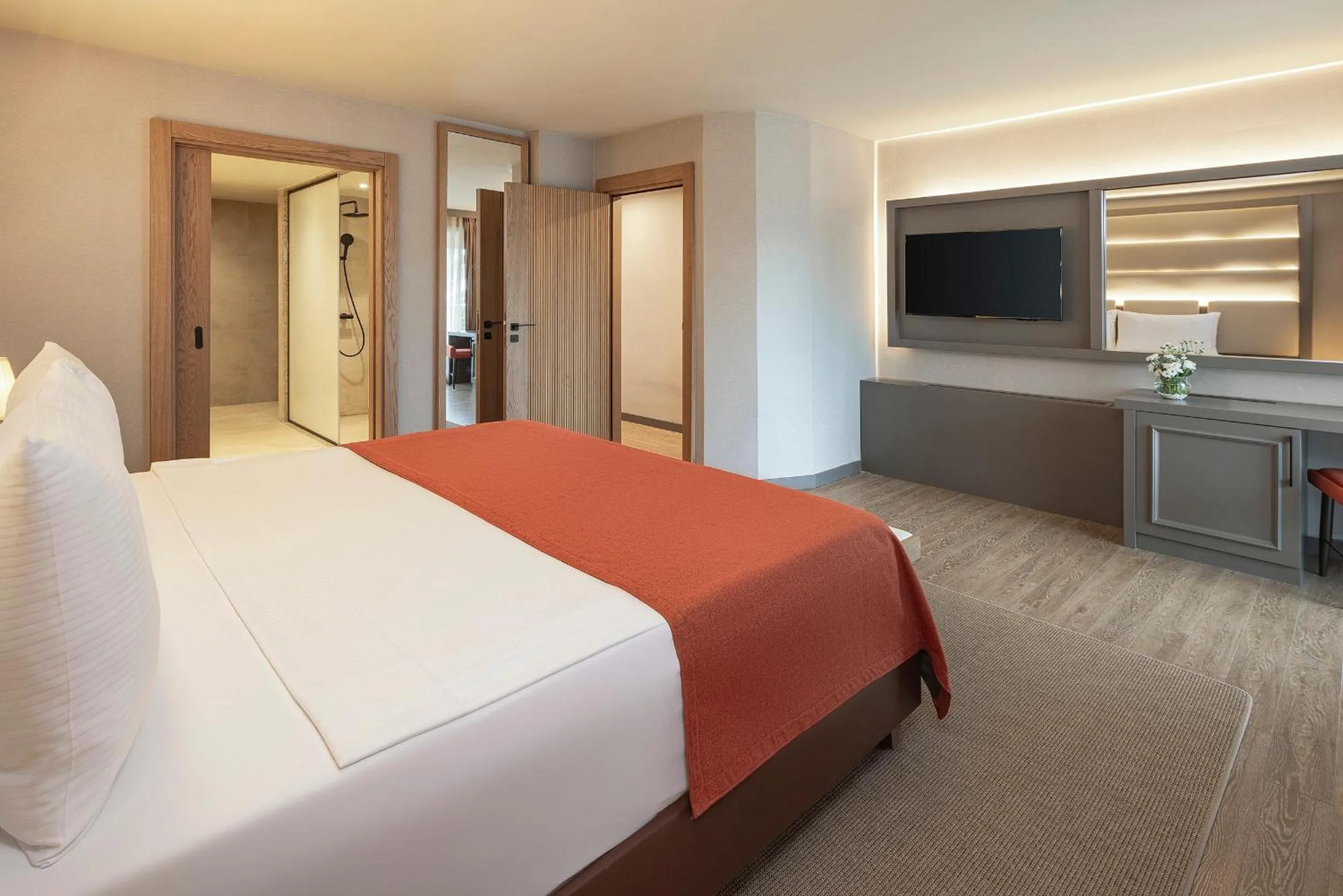 Bedroom, Bed in Sirene Belek Hotel
