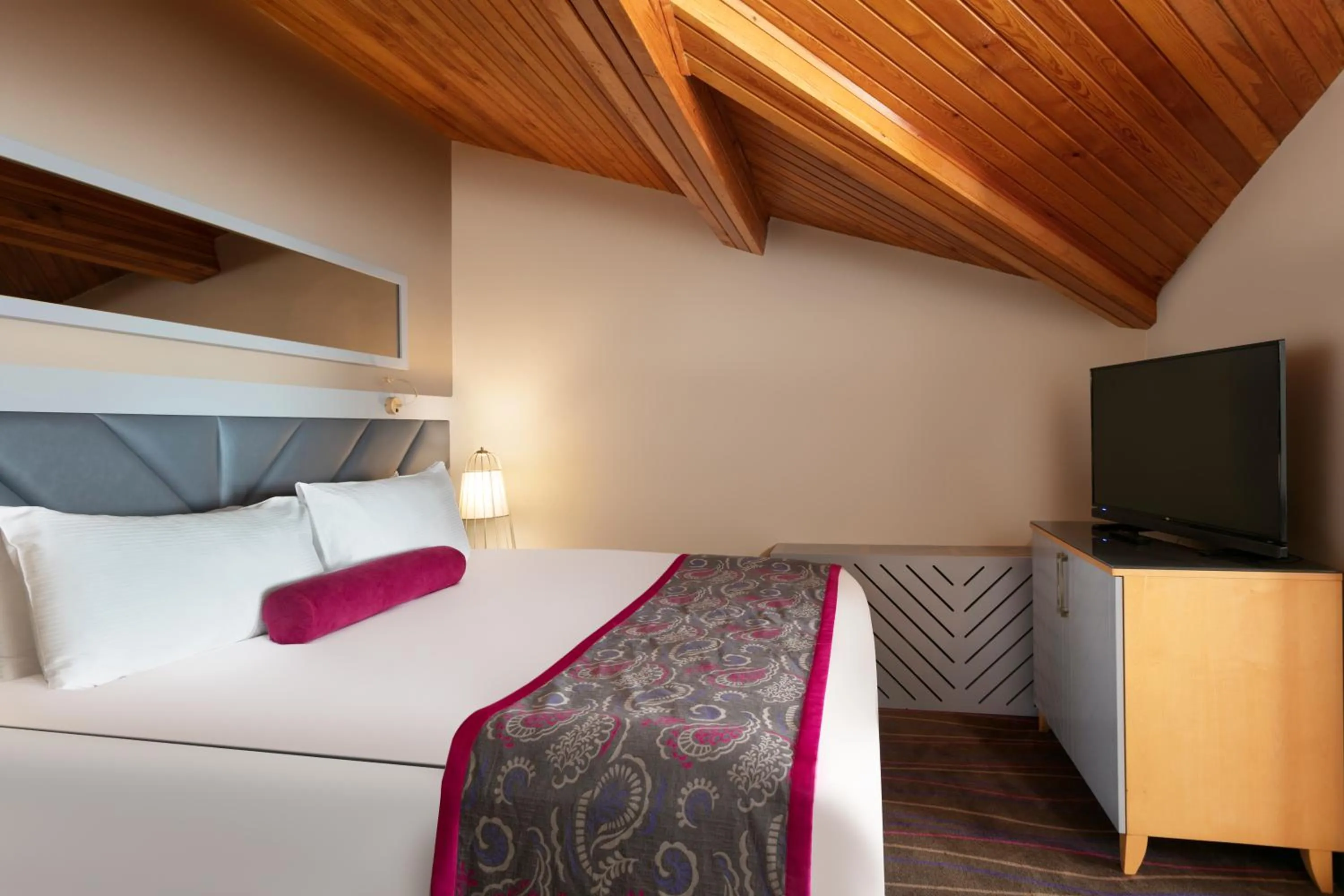 Bed in Sirene Belek Hotel