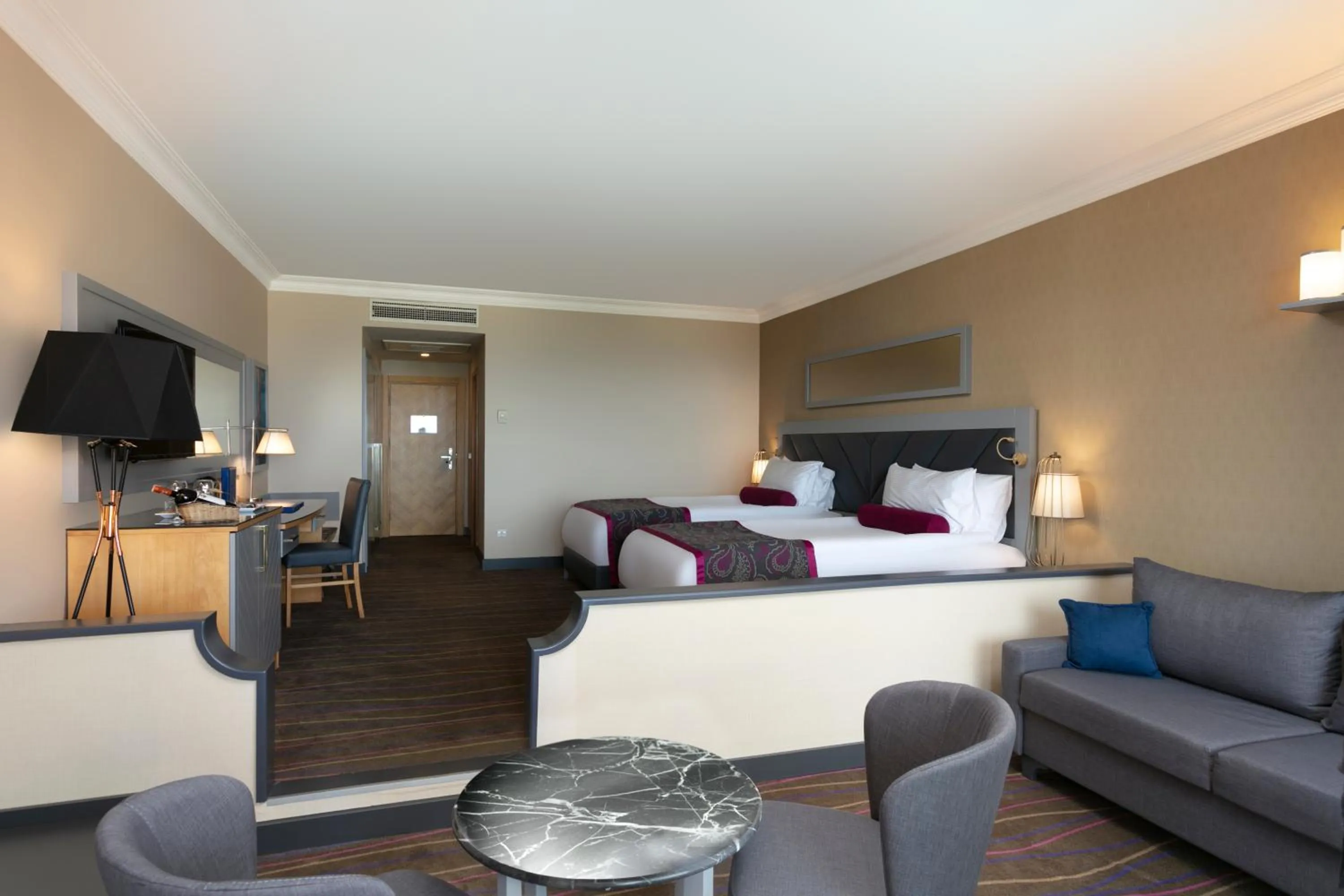 Bed in Sirene Belek Hotel