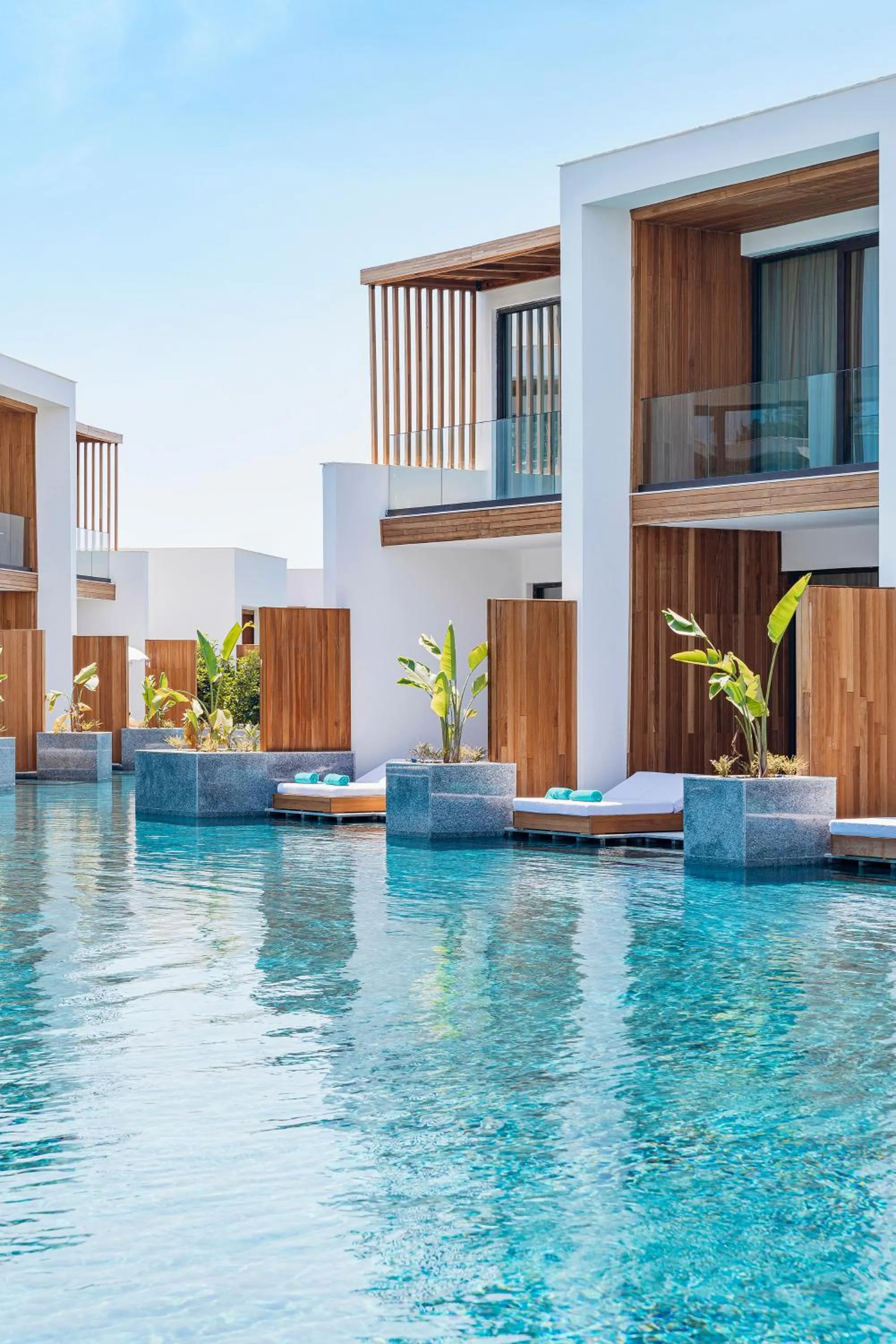 Pool view in Sirene Belek Hotel