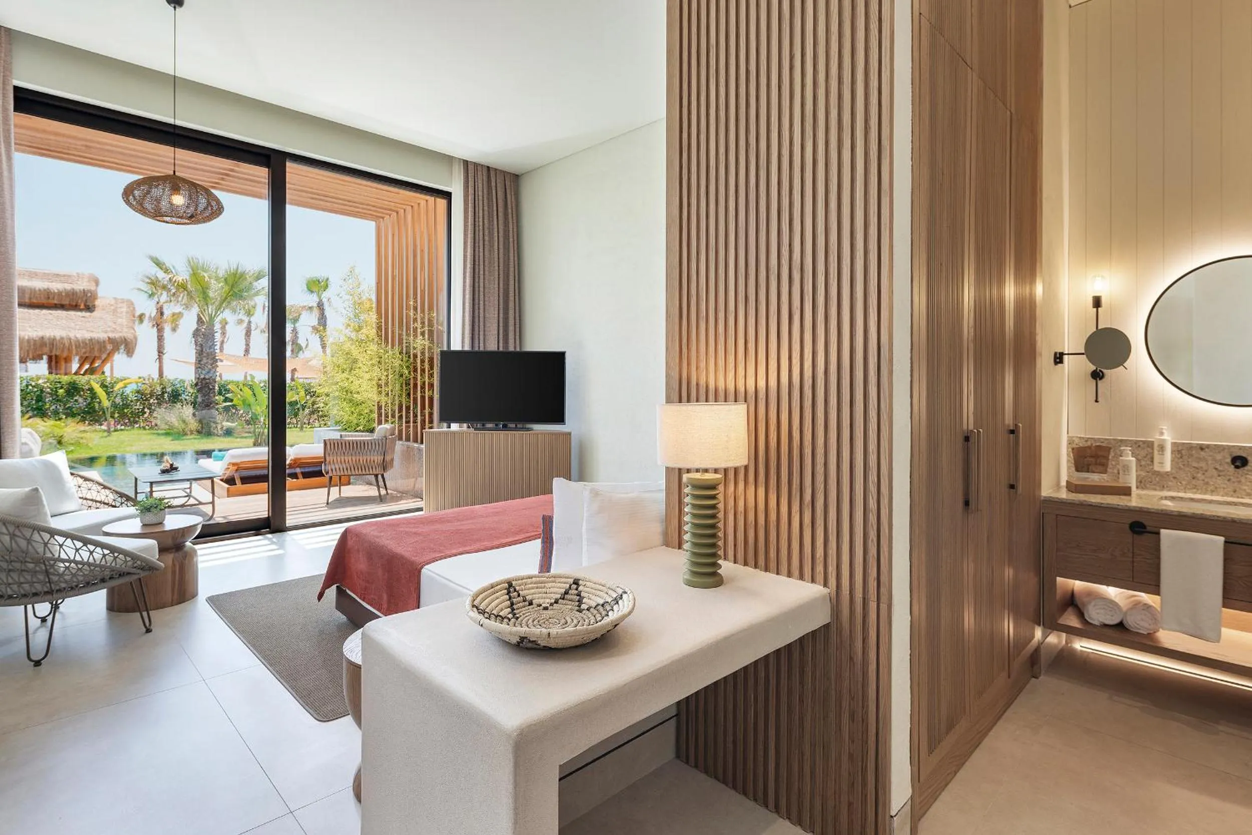 Bed in Sirene Belek Hotel