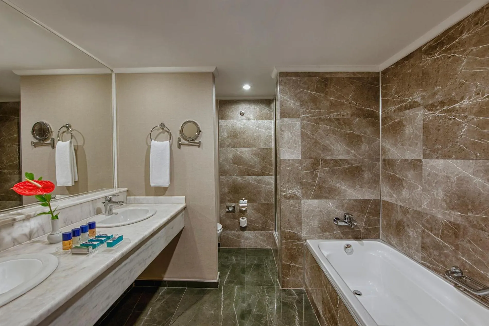 Shower in Sirene Belek Hotel