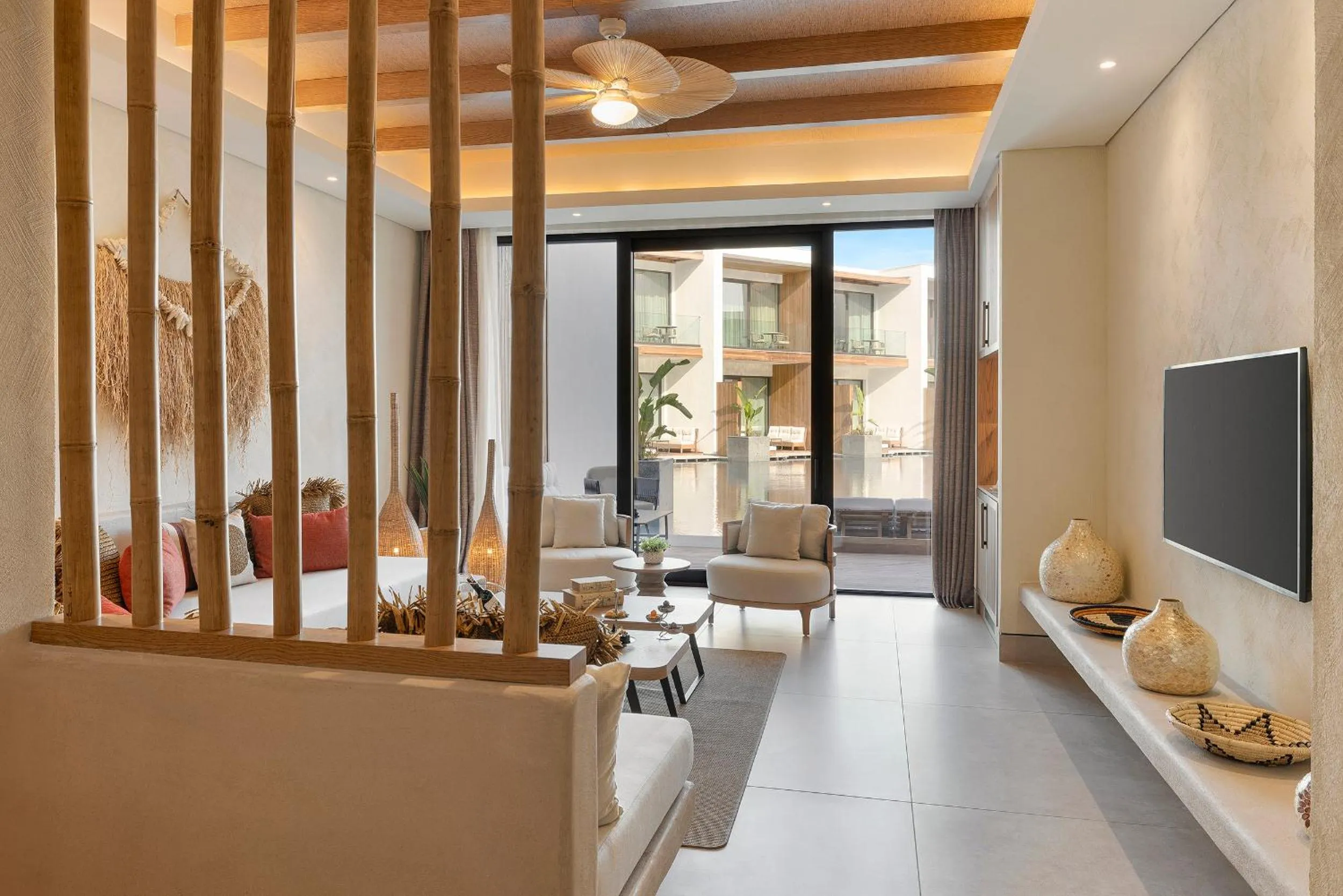 Seating area in Sirene Belek Hotel