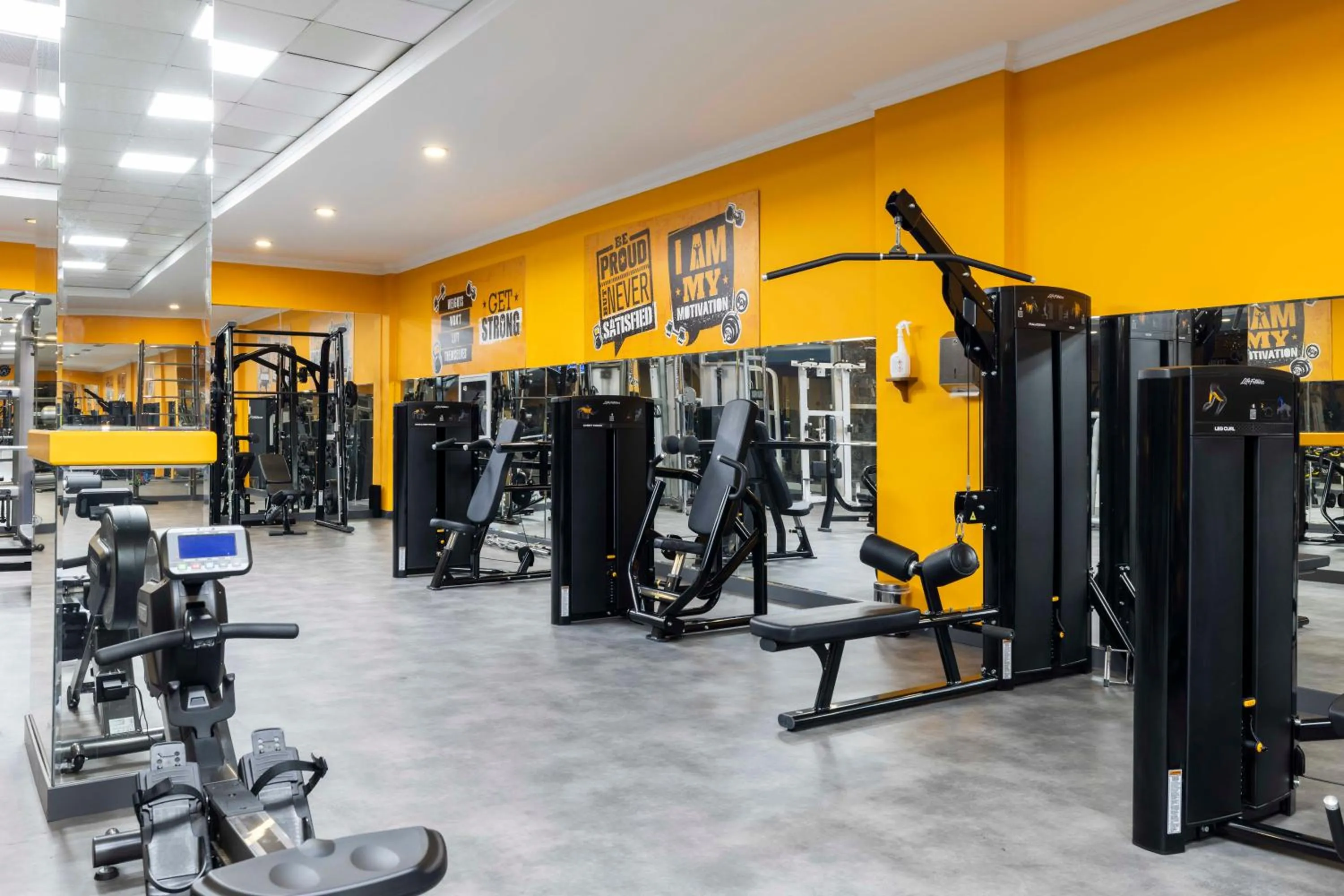 Fitness centre/facilities in Sirene Belek Hotel