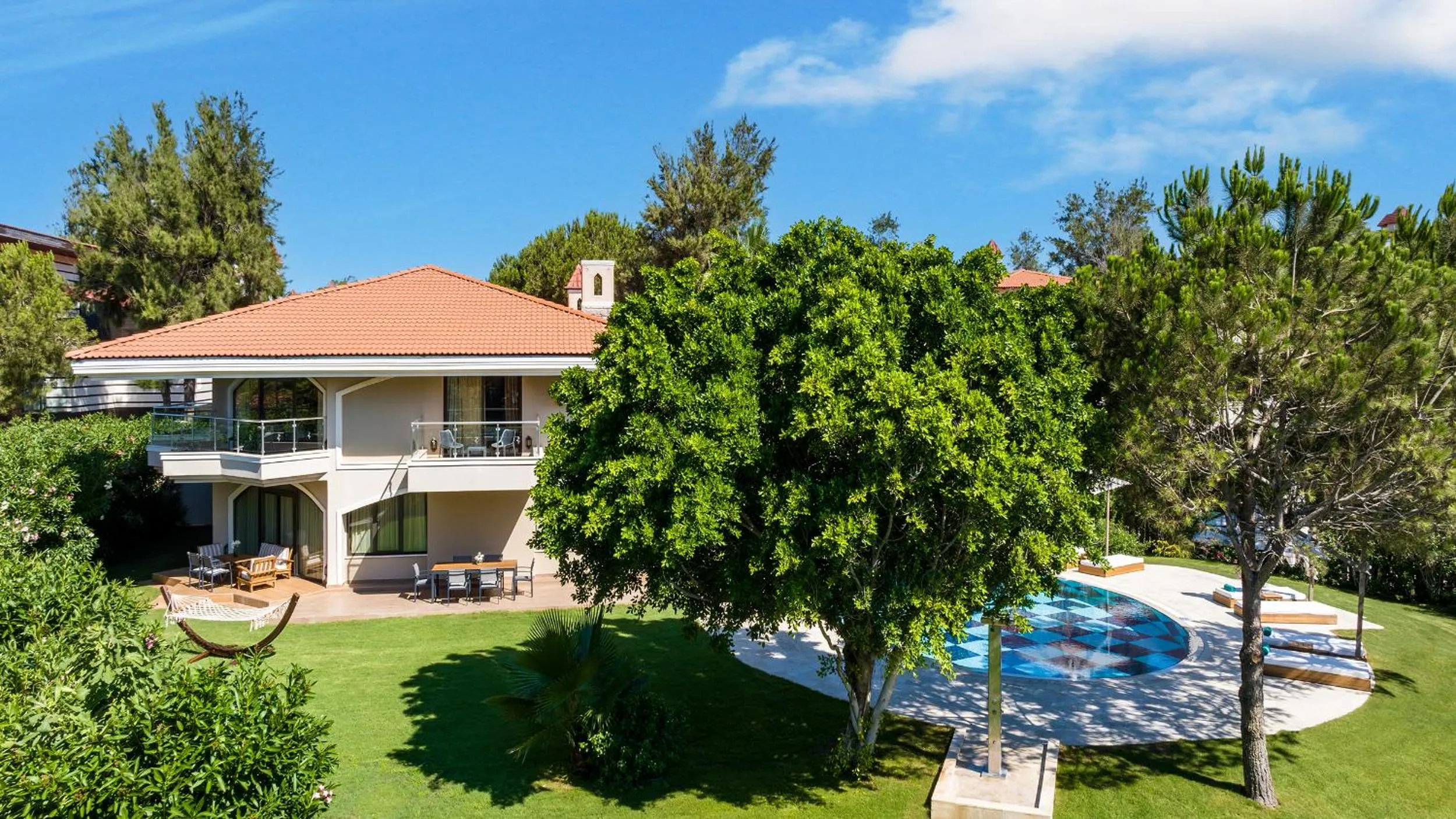 Natural landscape in Sirene Belek Hotel