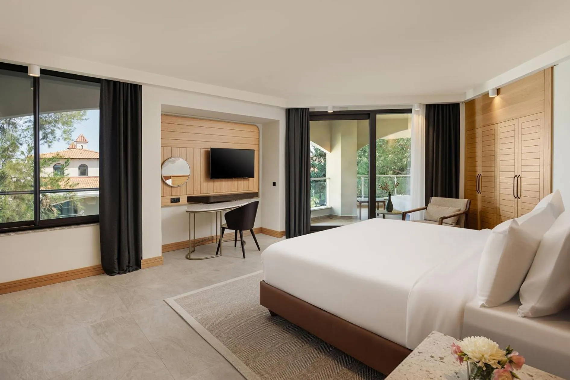 Property building, Bed in Sirene Belek Hotel
