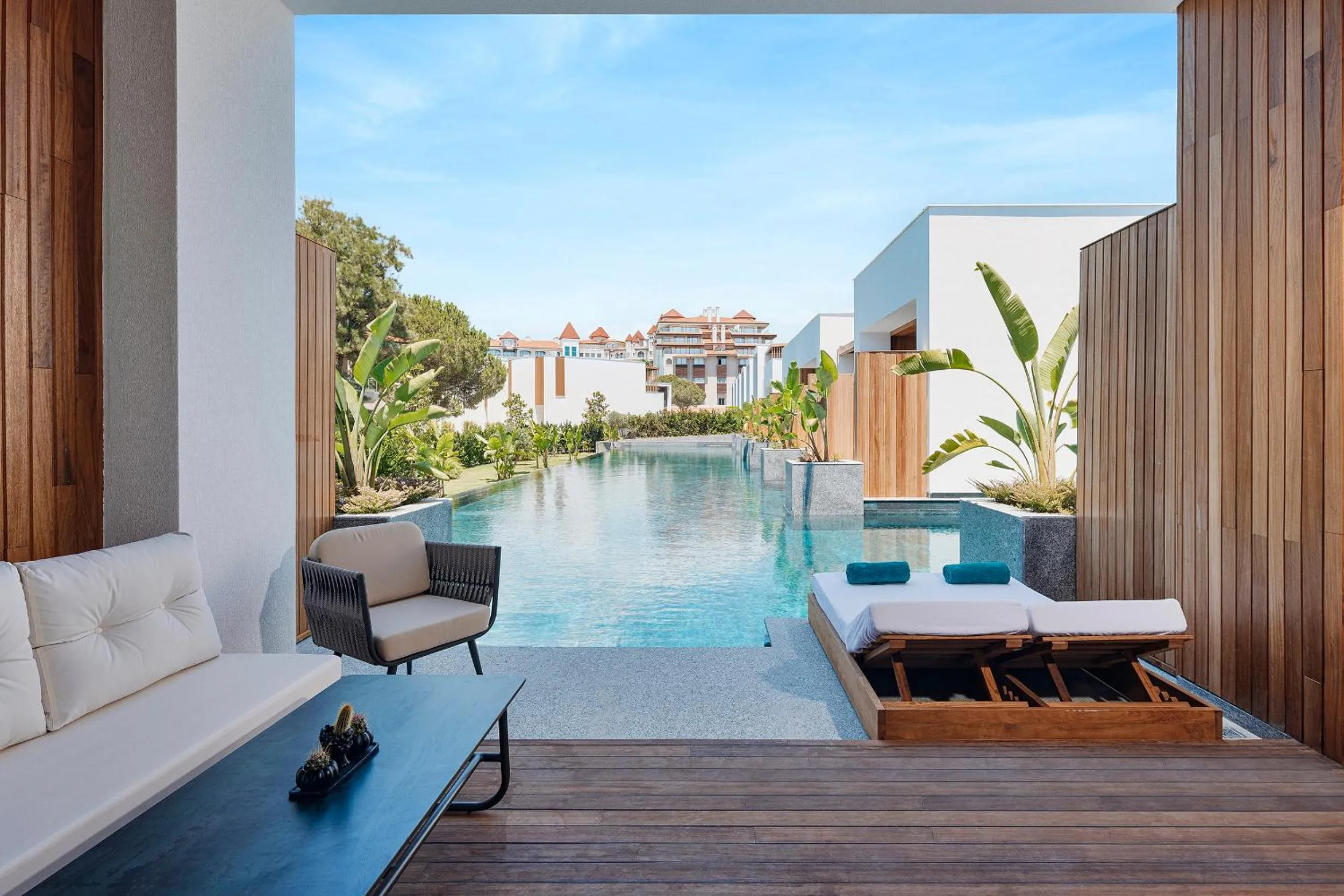 Patio in Sirene Belek Hotel