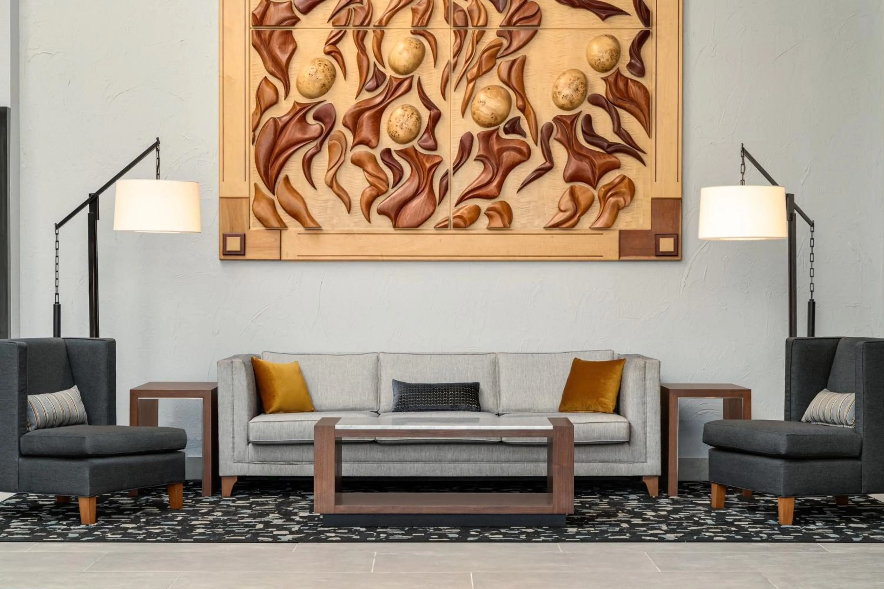 Lobby or reception in Crowne Plaza Hotel Fort Myers at Bell Tower Shops, an IHG Hotel