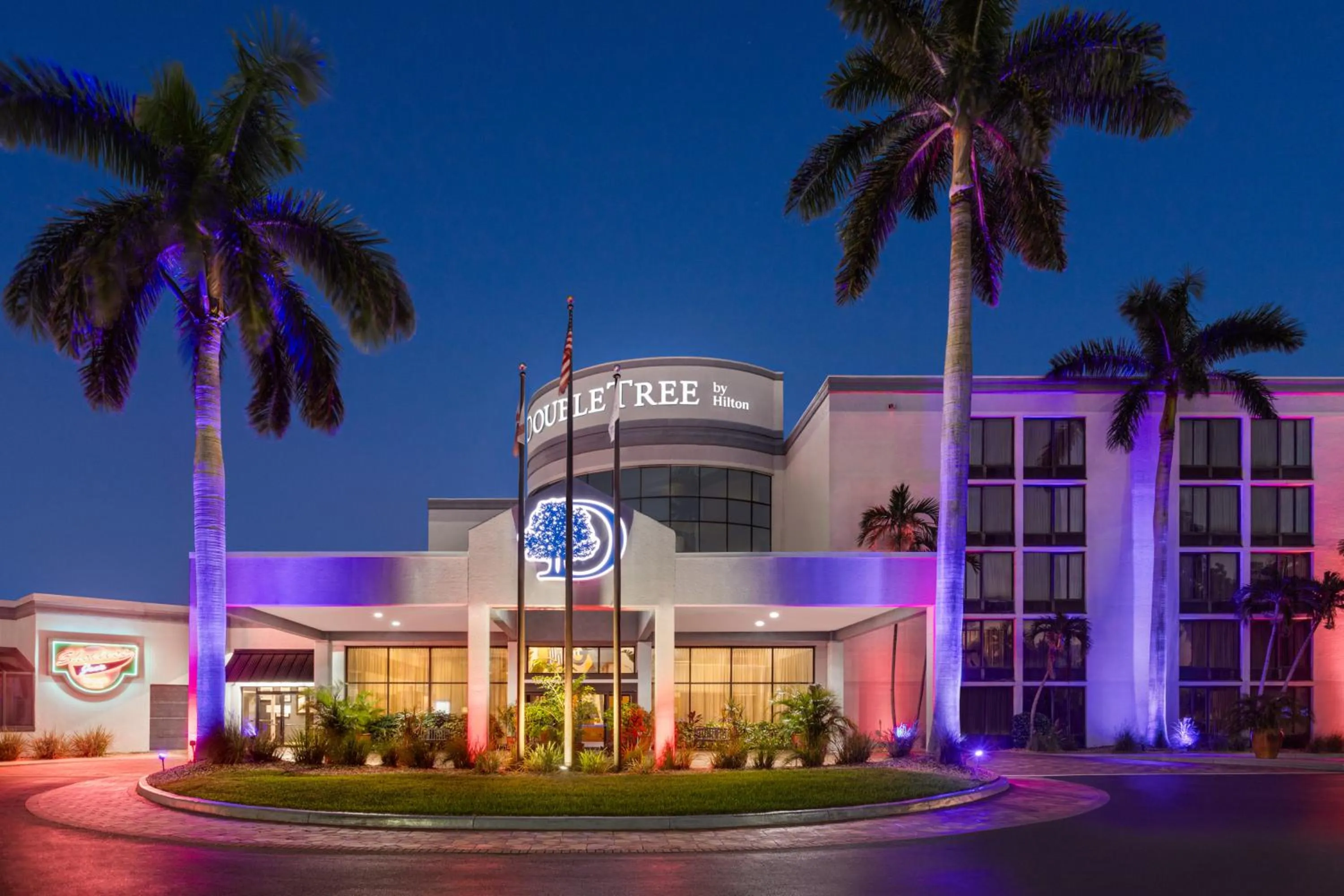 Property building in Crowne Plaza Hotel Fort Myers at Bell Tower Shops, an IHG Hotel