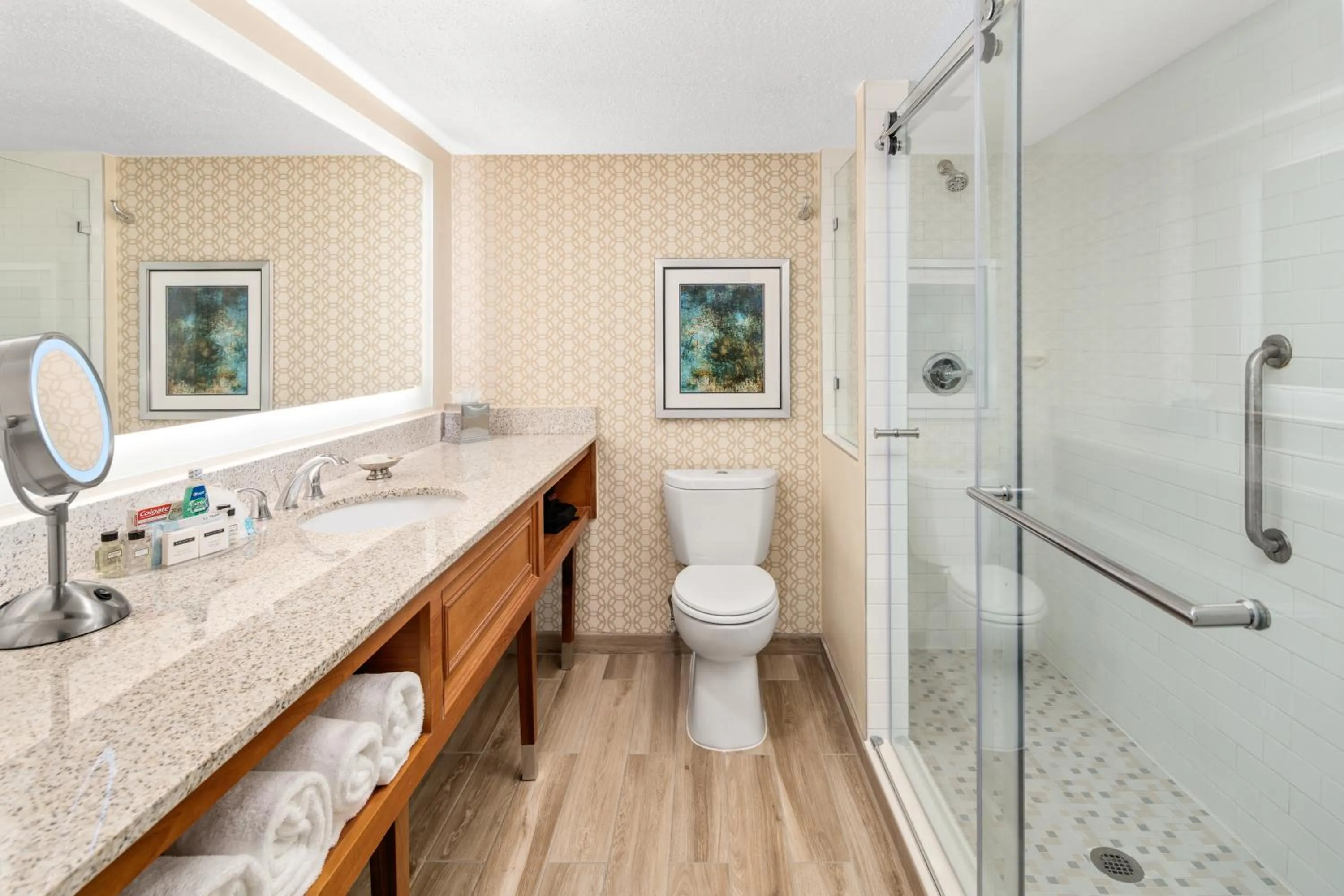 Bathroom in Crowne Plaza Hotel Fort Myers at Bell Tower Shops, an IHG Hotel