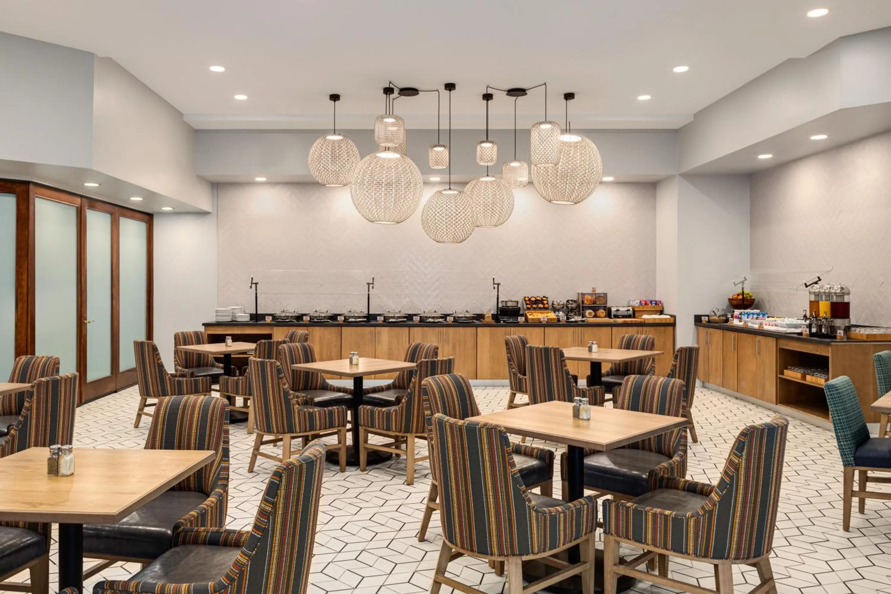 Buffet breakfast in Crowne Plaza Hotel Fort Myers at Bell Tower Shops, an IHG Hotel