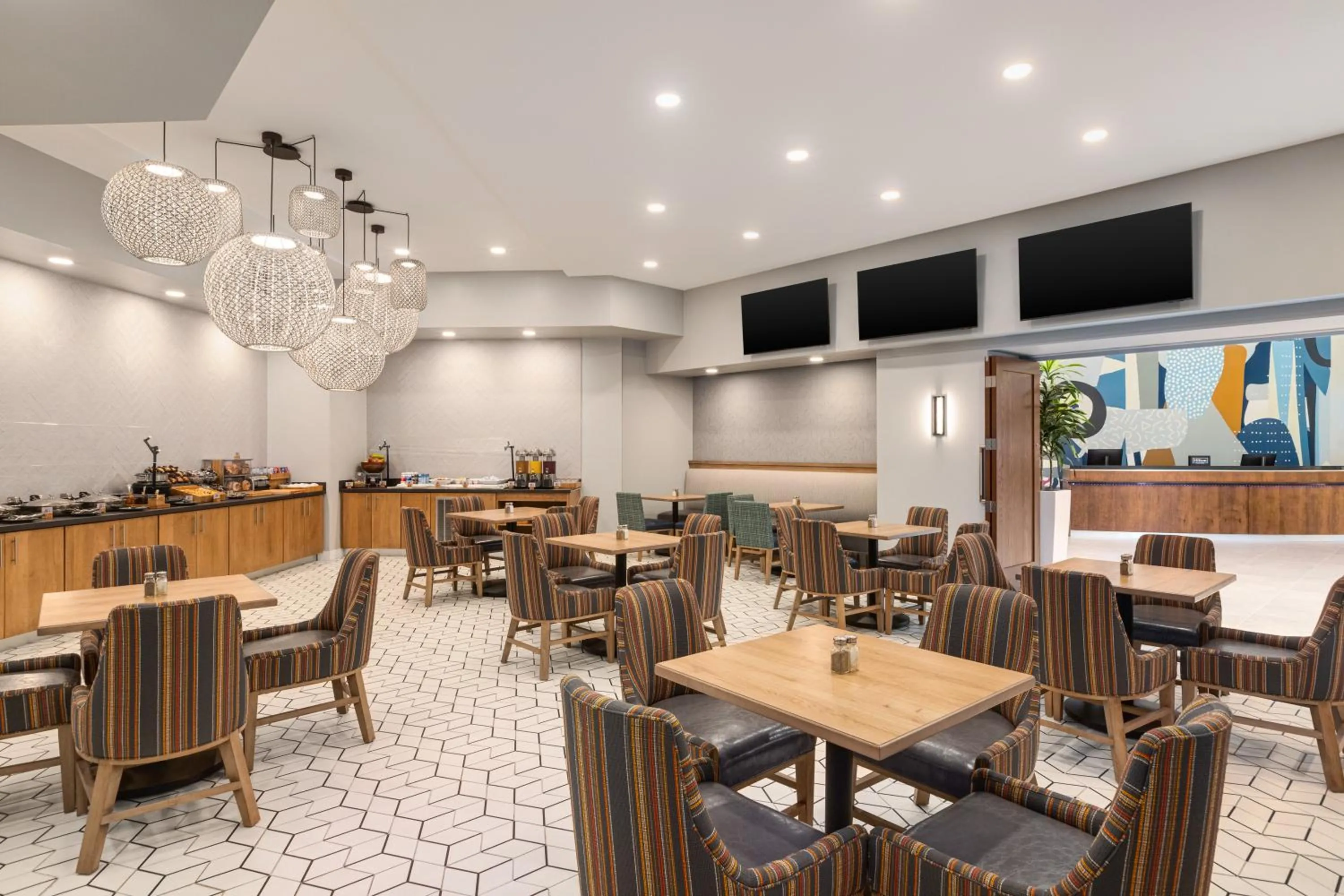 Buffet breakfast in Crowne Plaza Hotel Fort Myers at Bell Tower Shops, an IHG Hotel