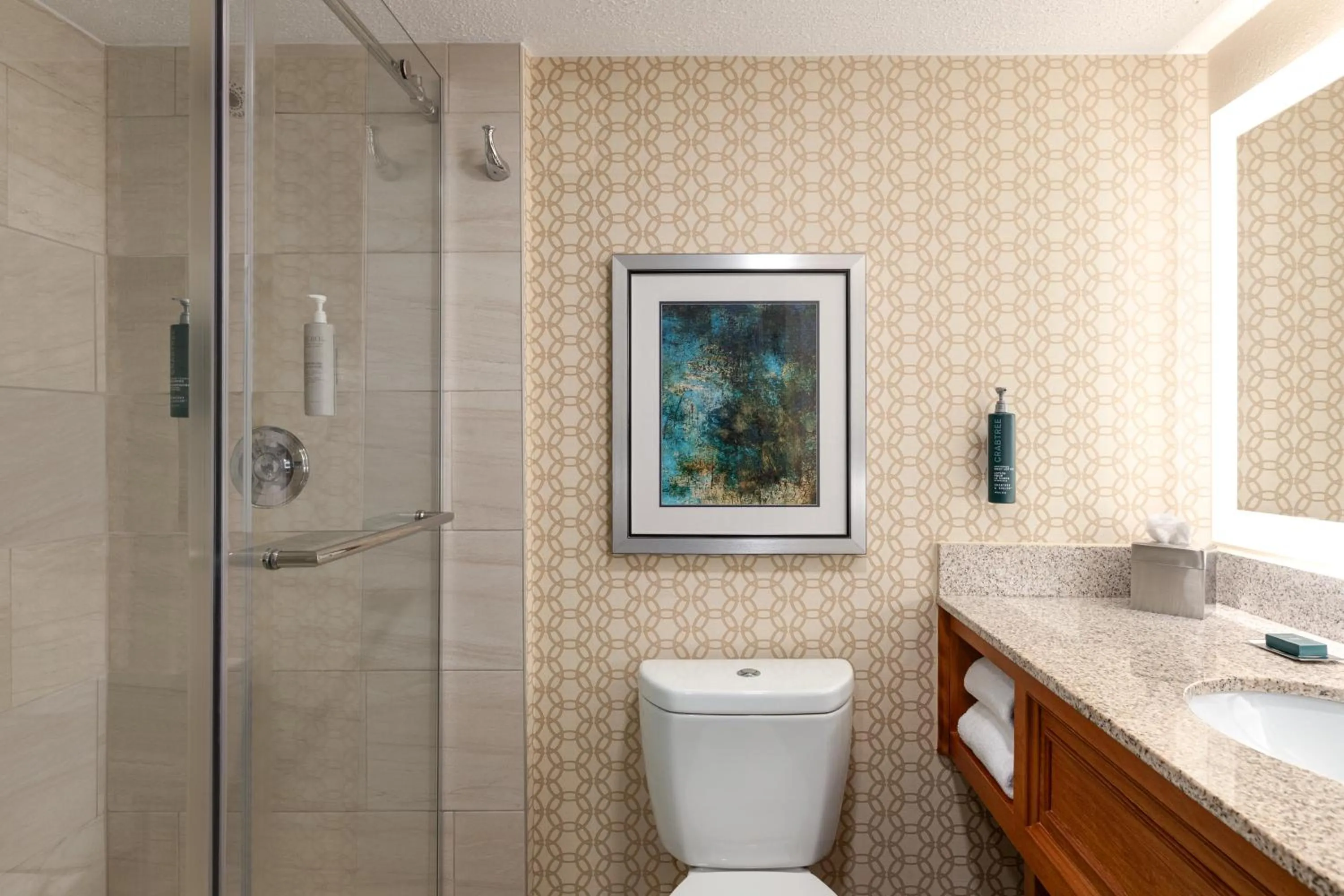 Bathroom in Crowne Plaza Hotel Fort Myers at Bell Tower Shops, an IHG Hotel