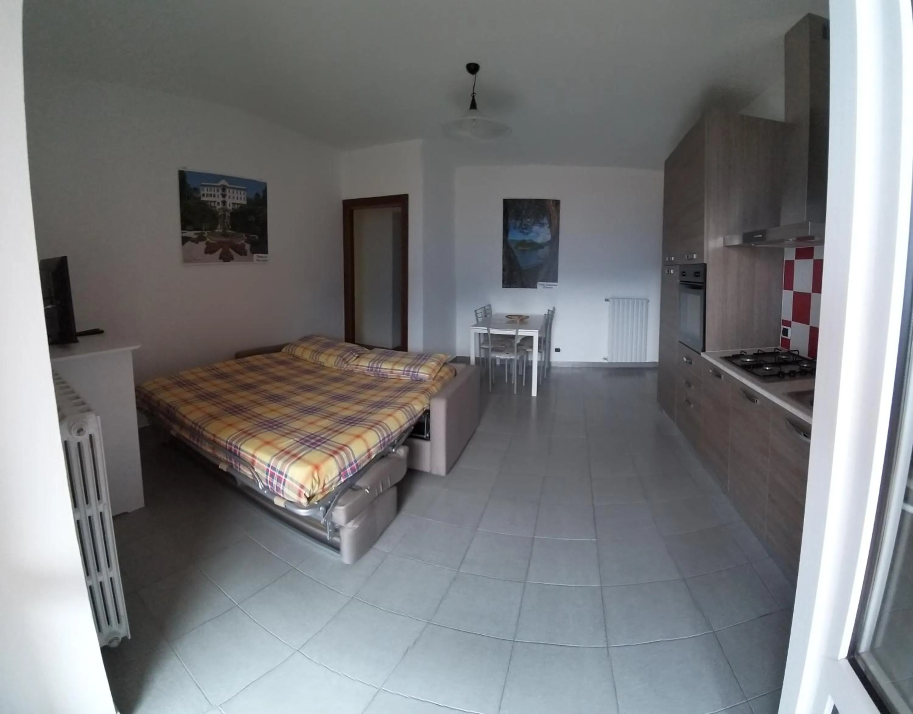 Dining area, Bed in Residence Casa Rosa