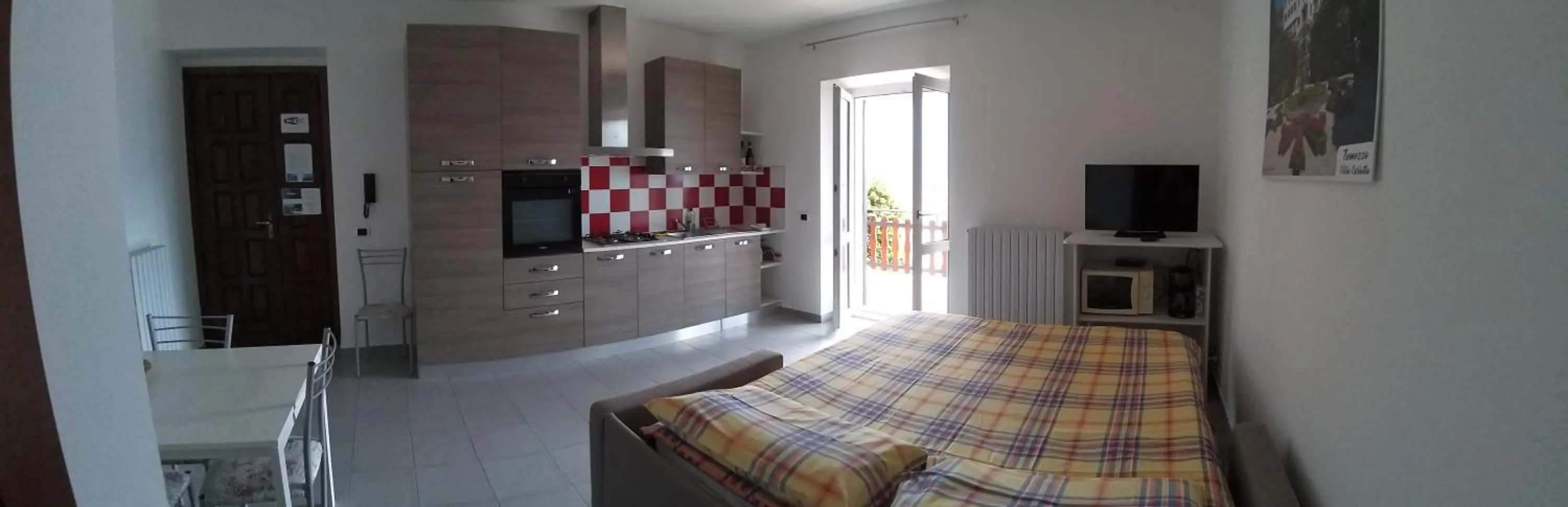 Dining area, Bed in Residence Casa Rosa