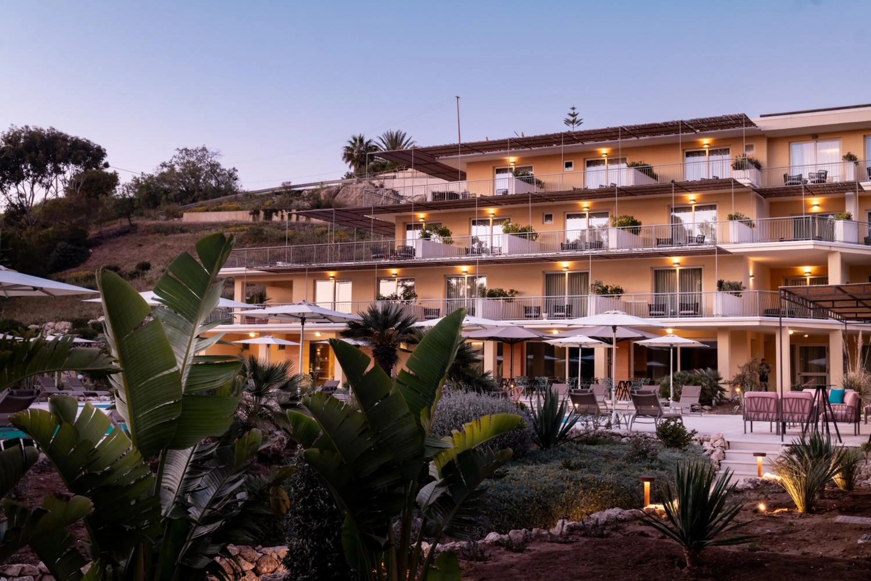 Property building in Luna Minoica Suites and Apartments