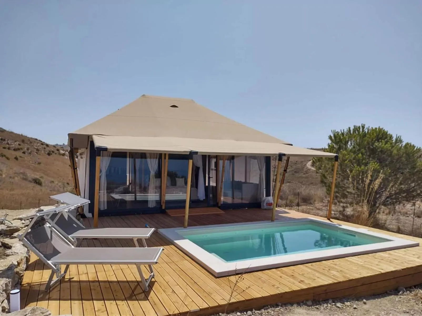 Property building in Luna Minoica Suites and Apartments