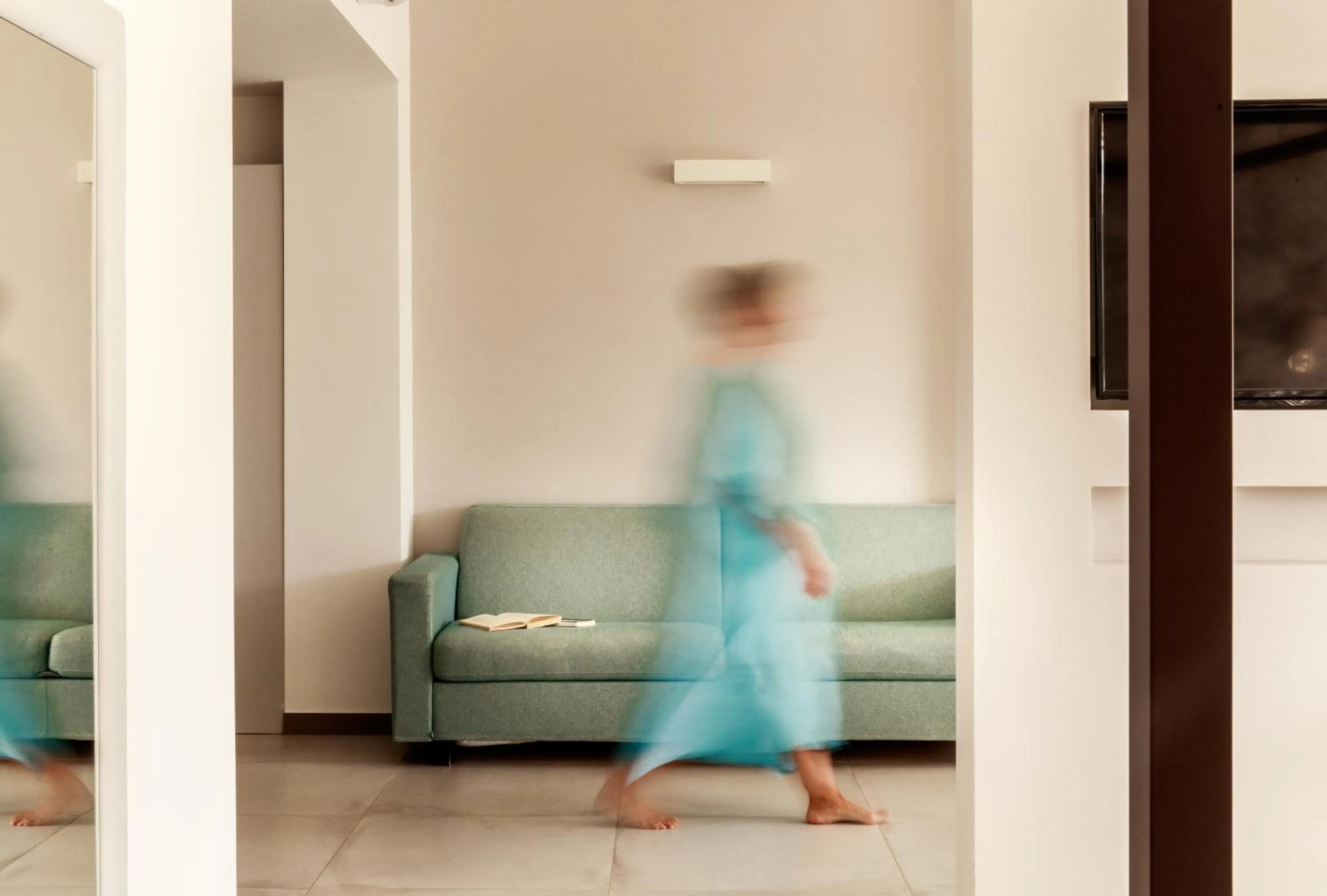 Living room in Luna Minoica Suites and Apartments