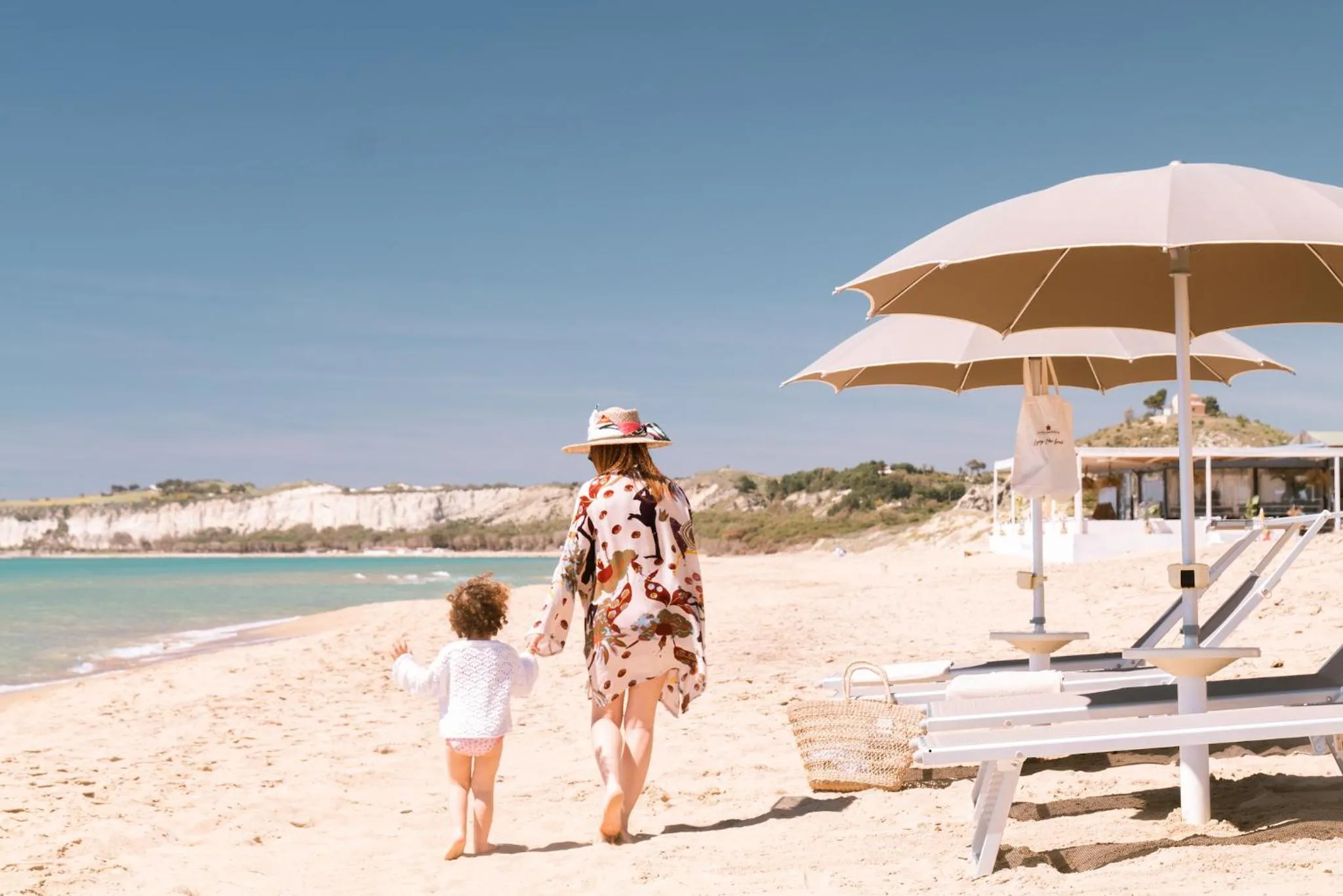 Beach in Luna Minoica Suites and Apartments
