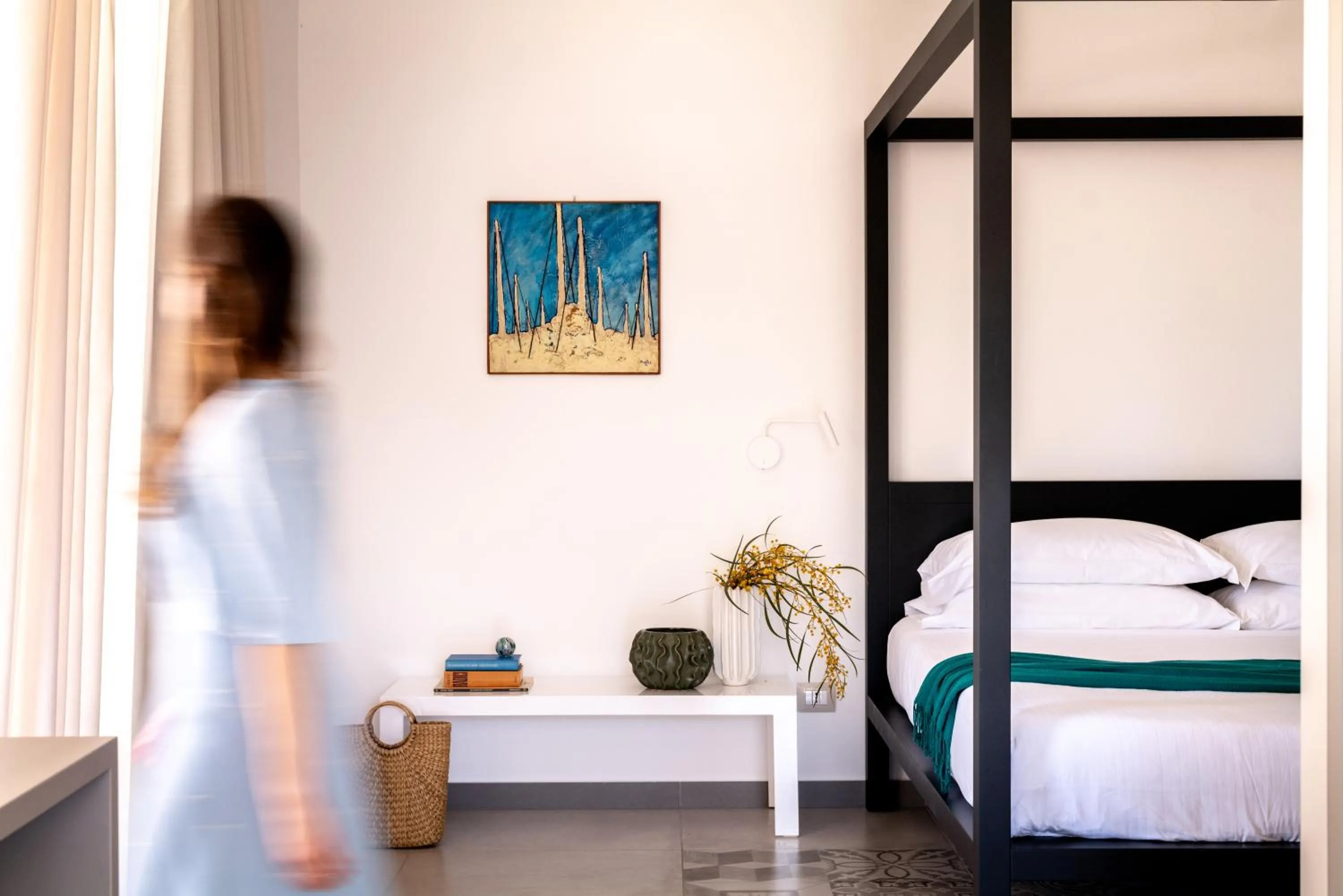 Photo of the whole room, Bed in Luna Minoica Suites and Apartments