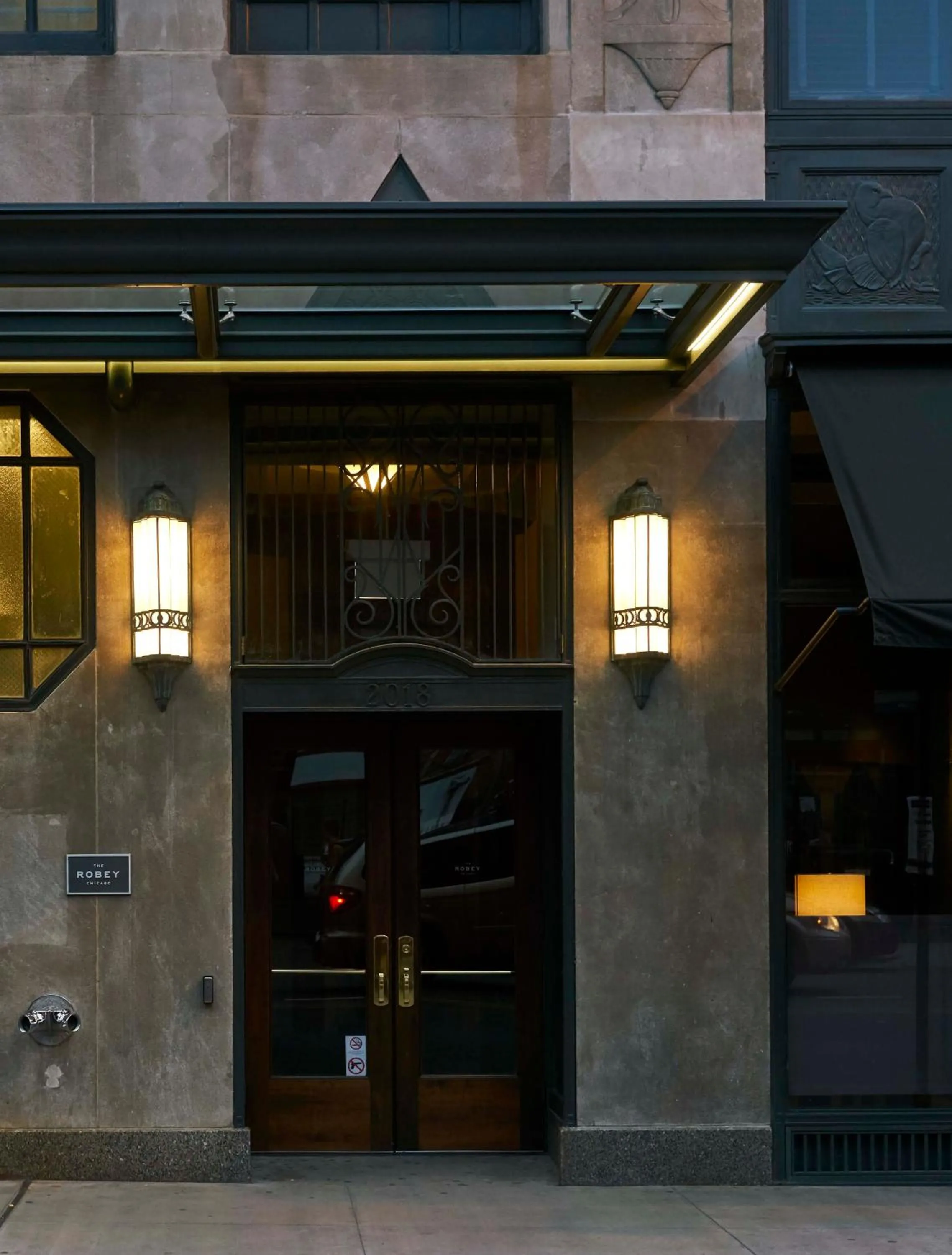 Property building in The Robey, Chicago, a Member of Design Hotels