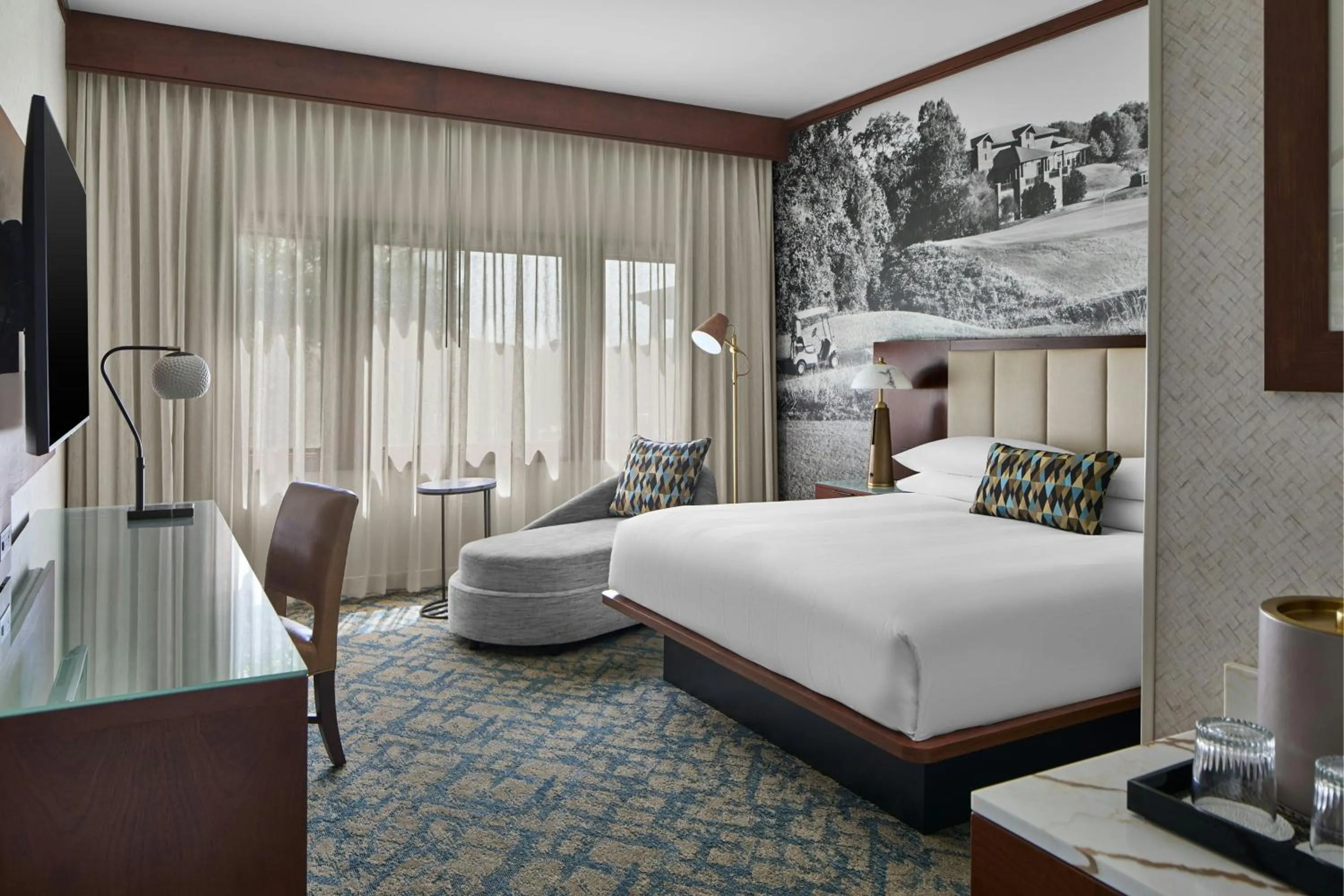 Photo of the whole room, Bed in Montgomery Marriott Prattville Hotel & Conf Ctr at Capitol Hill