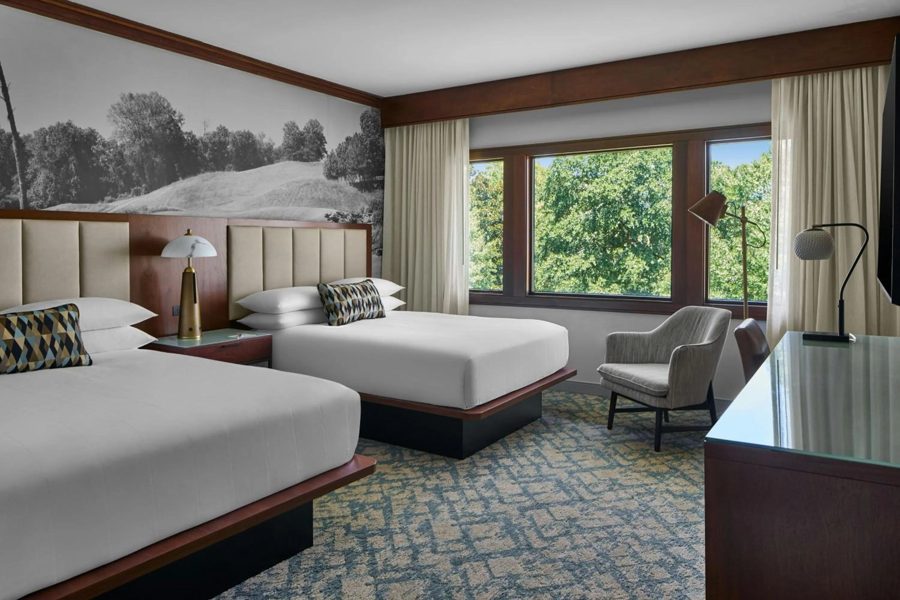 Photo of the whole room, Bed in Montgomery Marriott Prattville Hotel & Conf Ctr at Capitol Hill