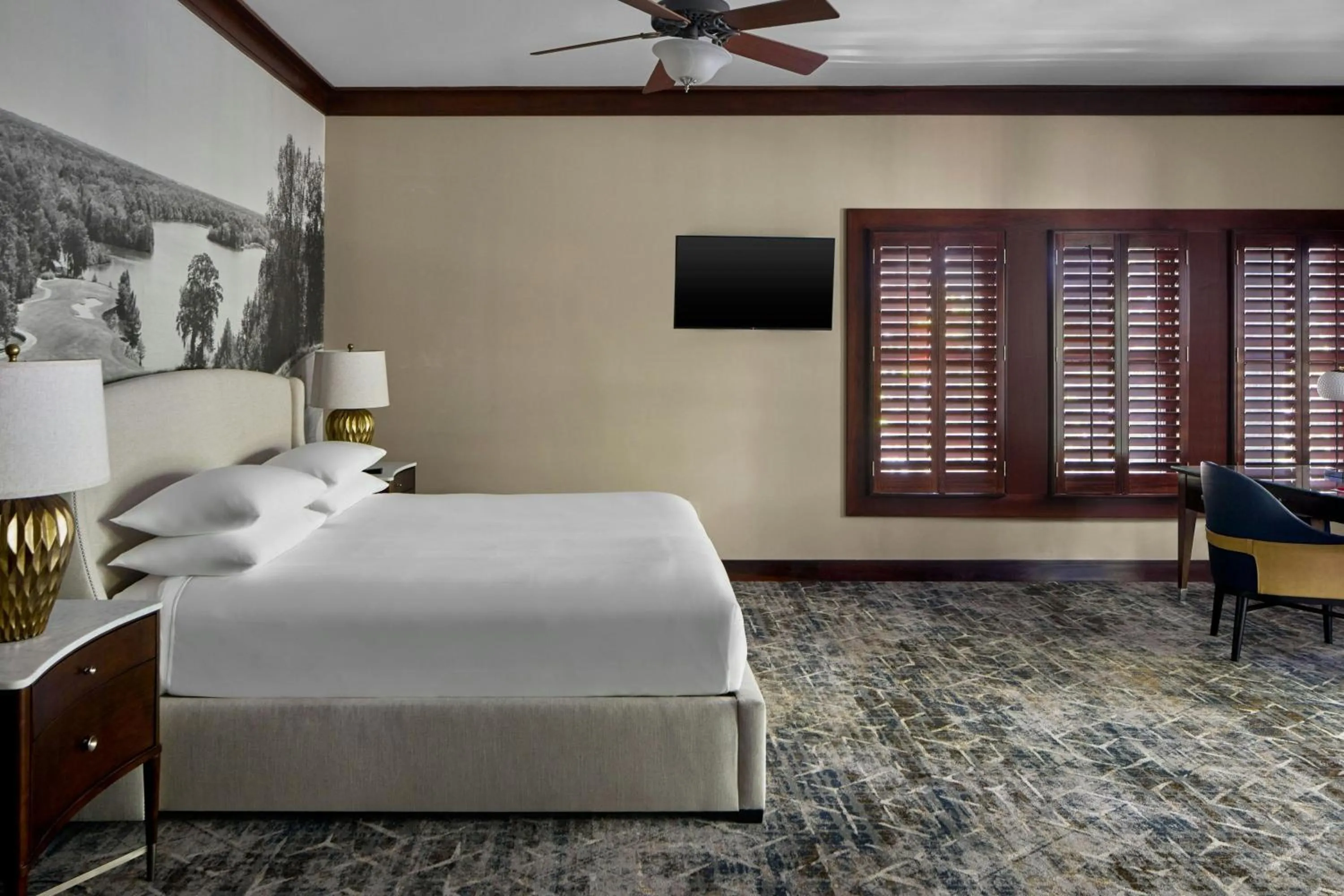 Photo of the whole room, Bed in Montgomery Marriott Prattville Hotel & Conf Ctr at Capitol Hill