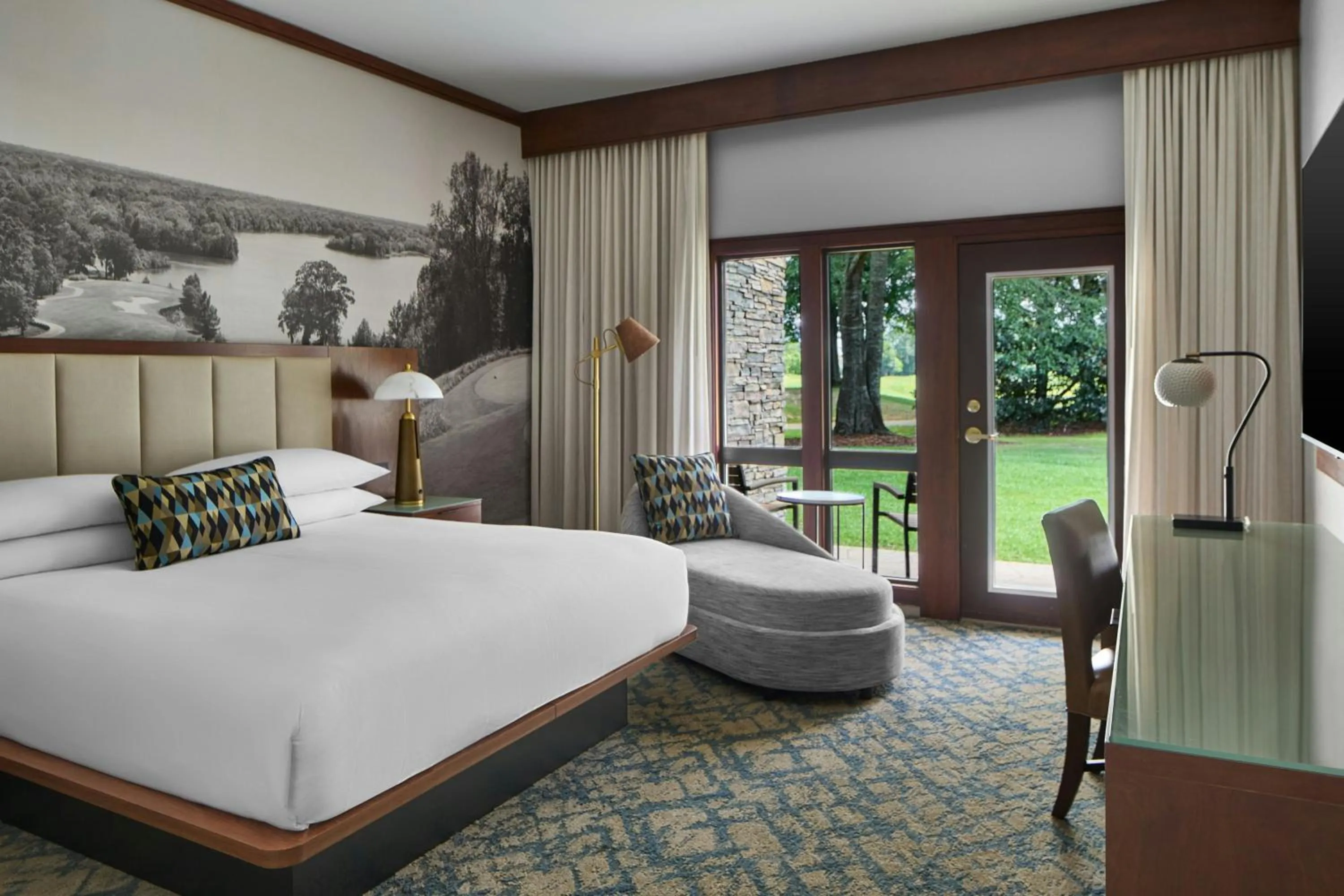 Photo of the whole room, Bed in Montgomery Marriott Prattville Hotel & Conf Ctr at Capitol Hill