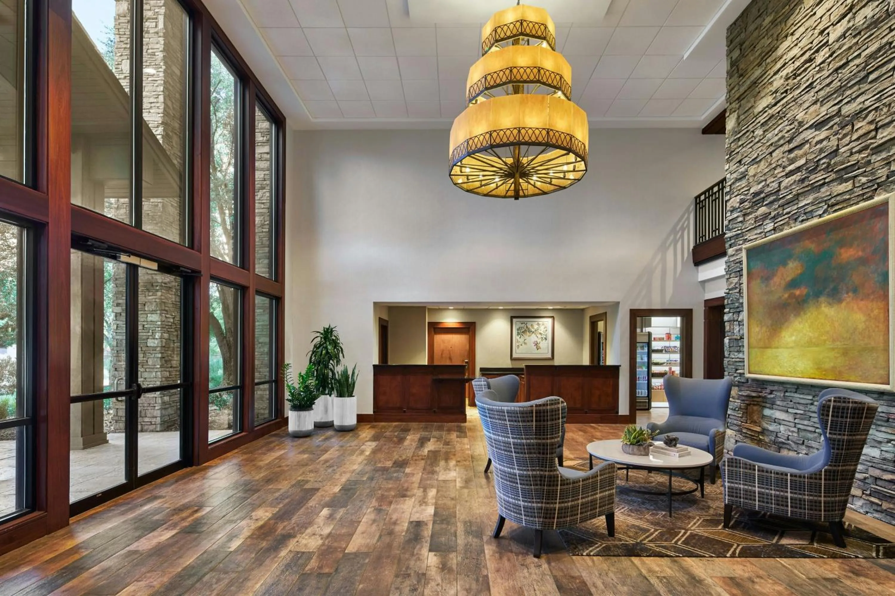 Lobby or reception in Montgomery Marriott Prattville Hotel & Conf Ctr at Capitol Hill