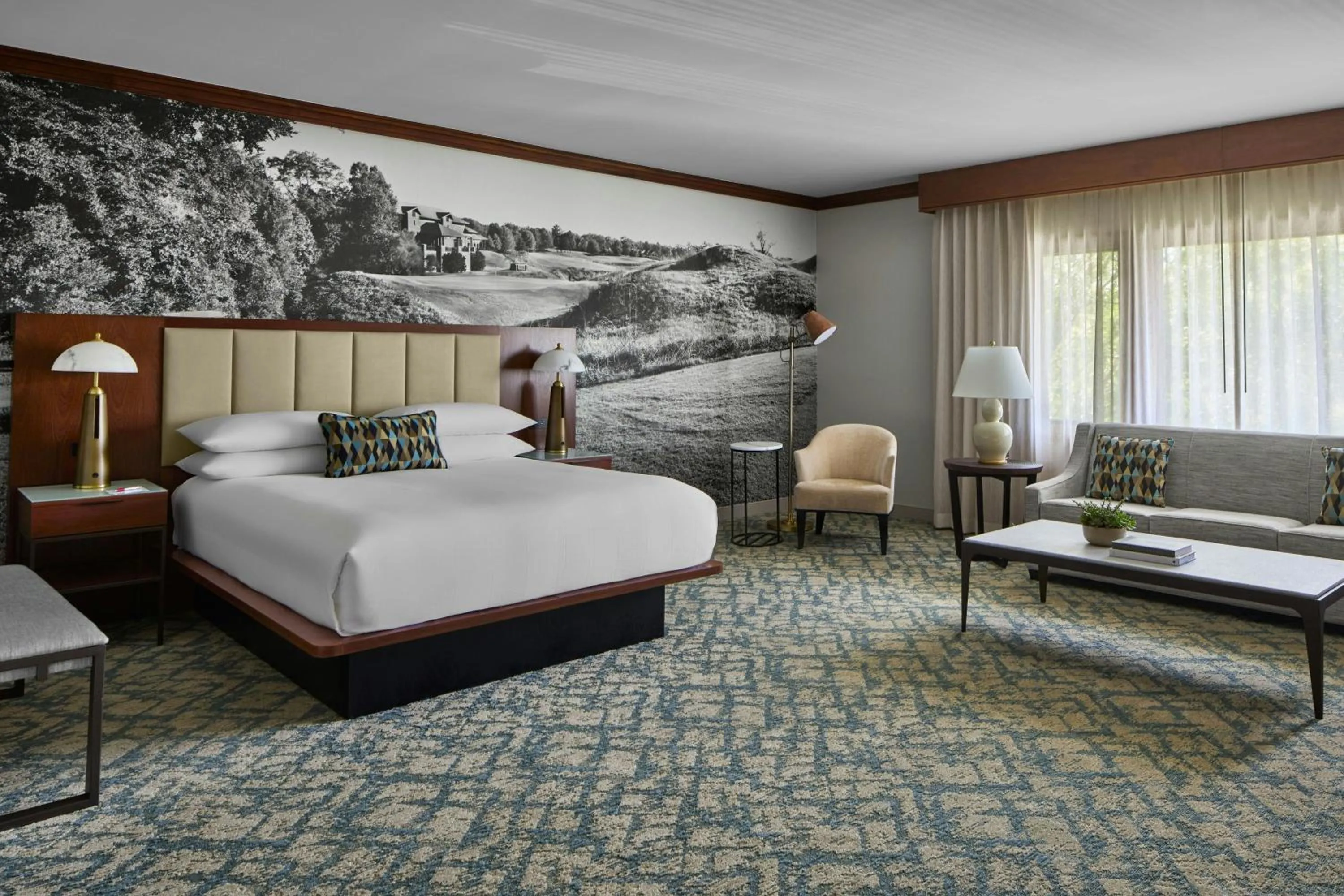 Photo of the whole room, Bed in Montgomery Marriott Prattville Hotel & Conf Ctr at Capitol Hill