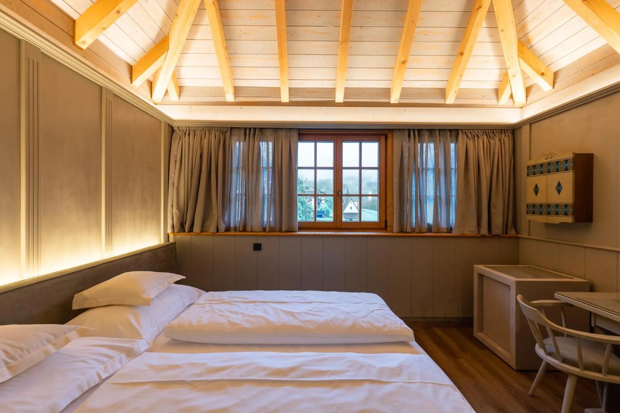 Photo of the whole room, Bed in Romantik Hotel Post