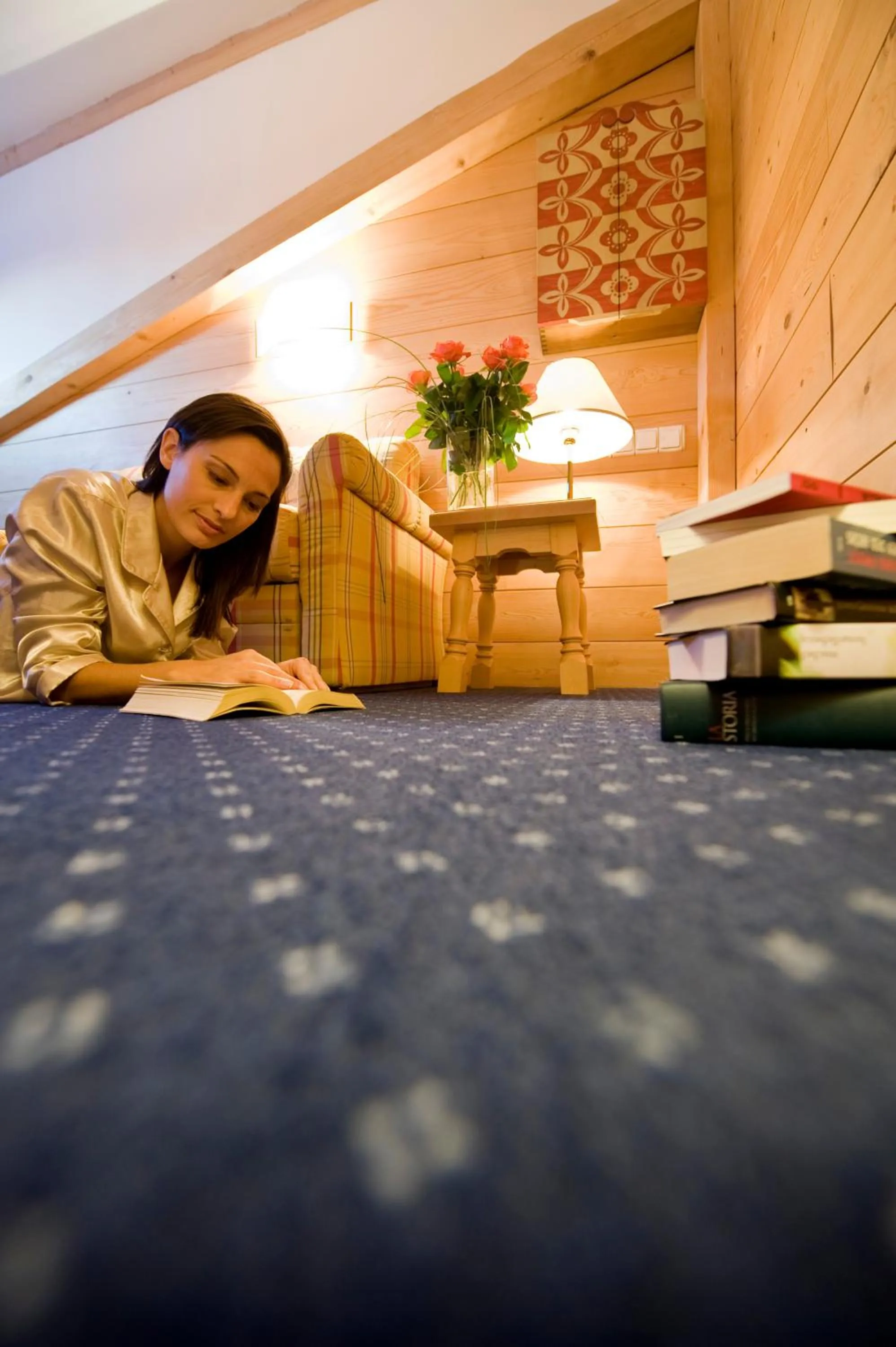 Living room in Romantik Hotel Post