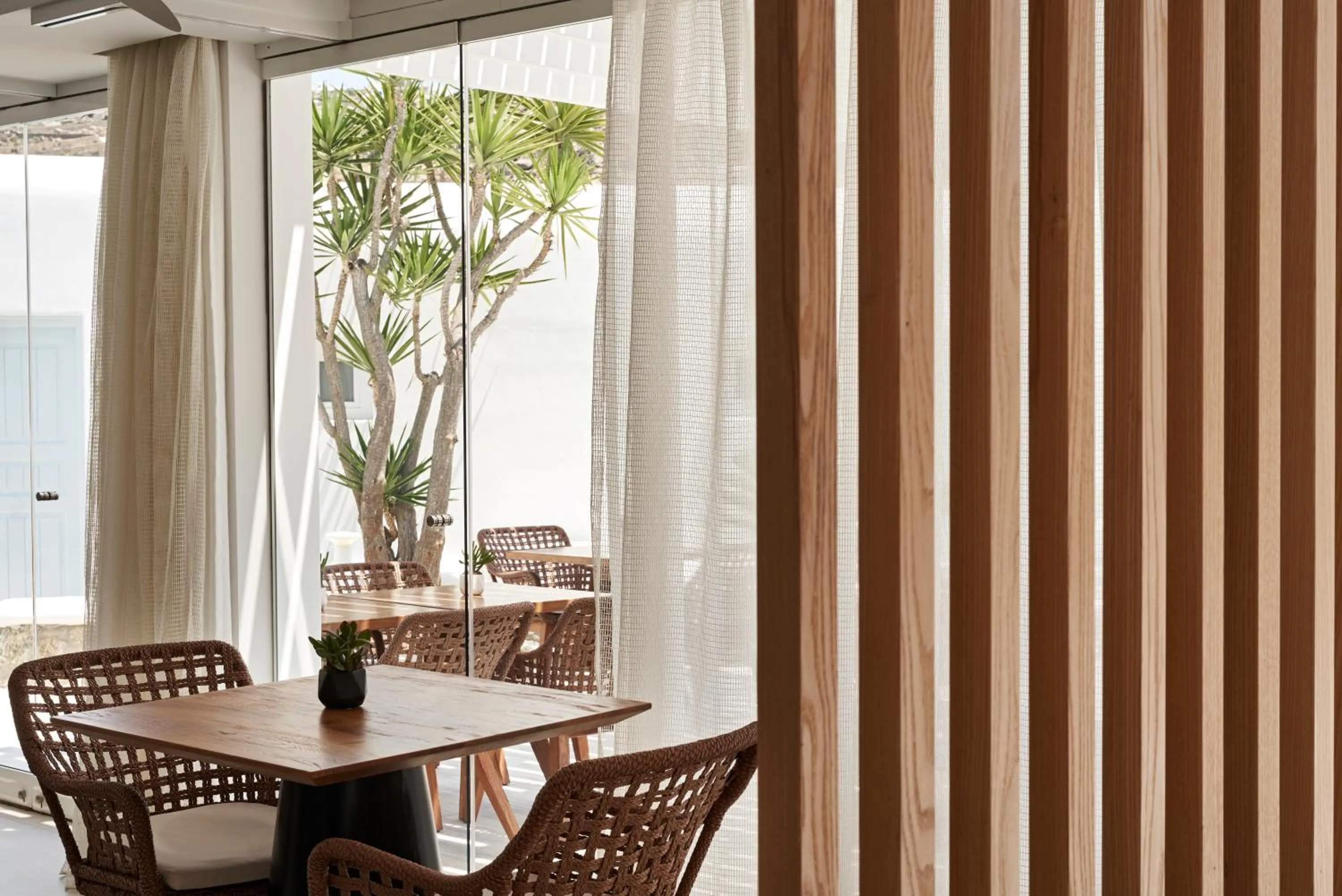 Dining area in Paradise View Hotel