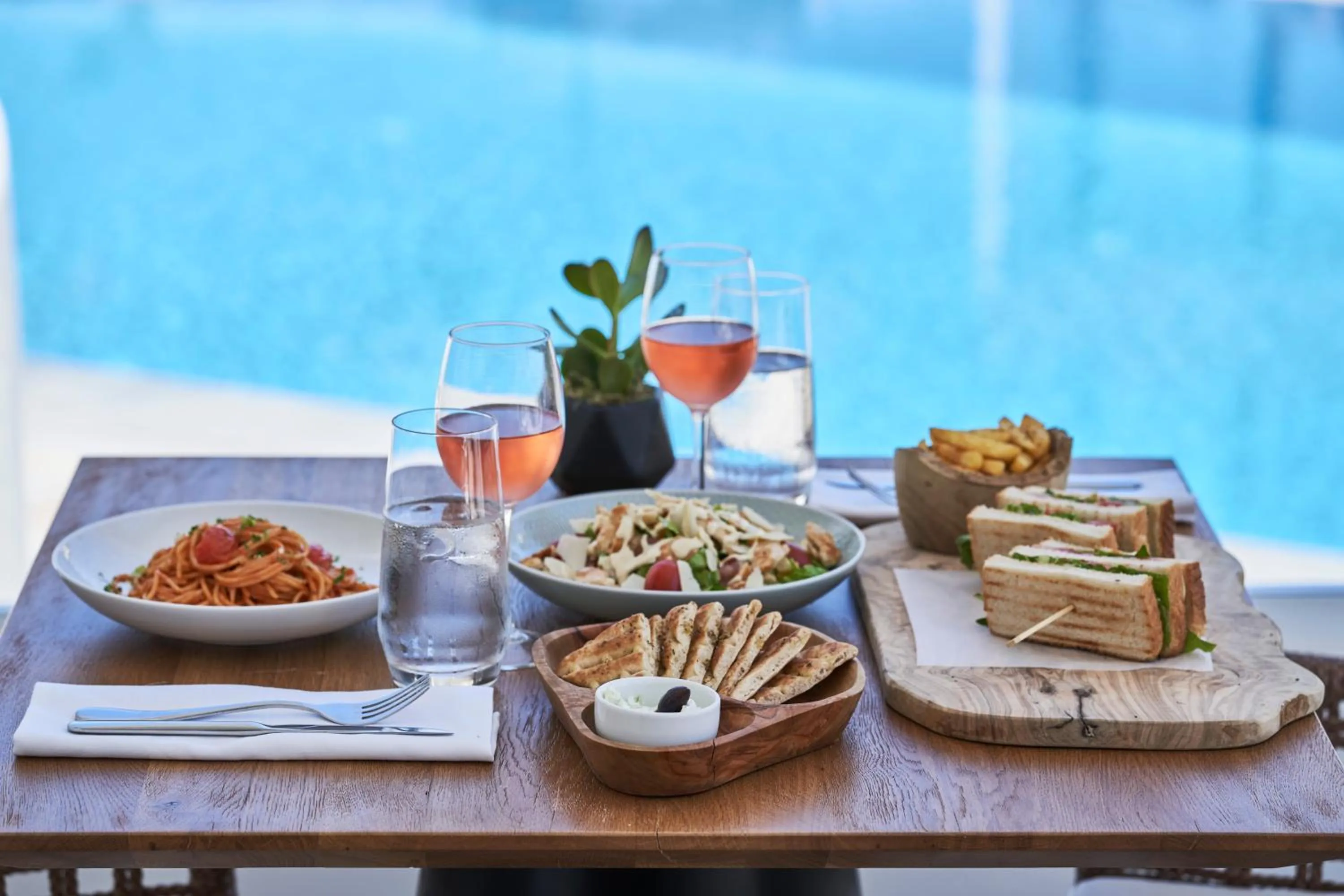 Dinner in Paradise View Hotel